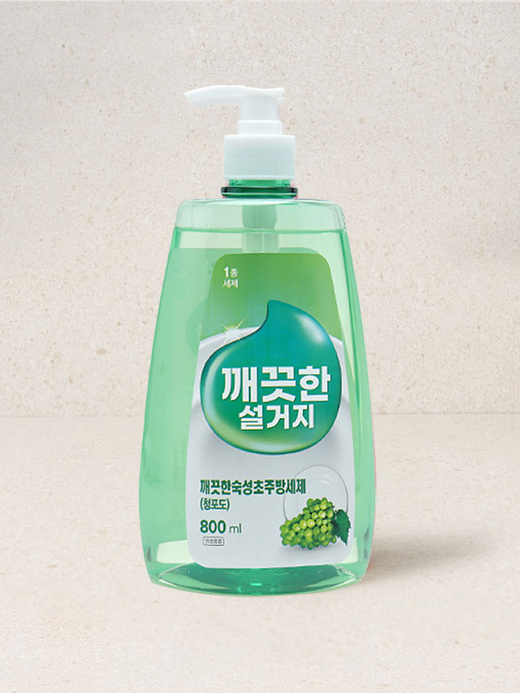 깨끗한 숙성초 주방세제 청포도향 800ml