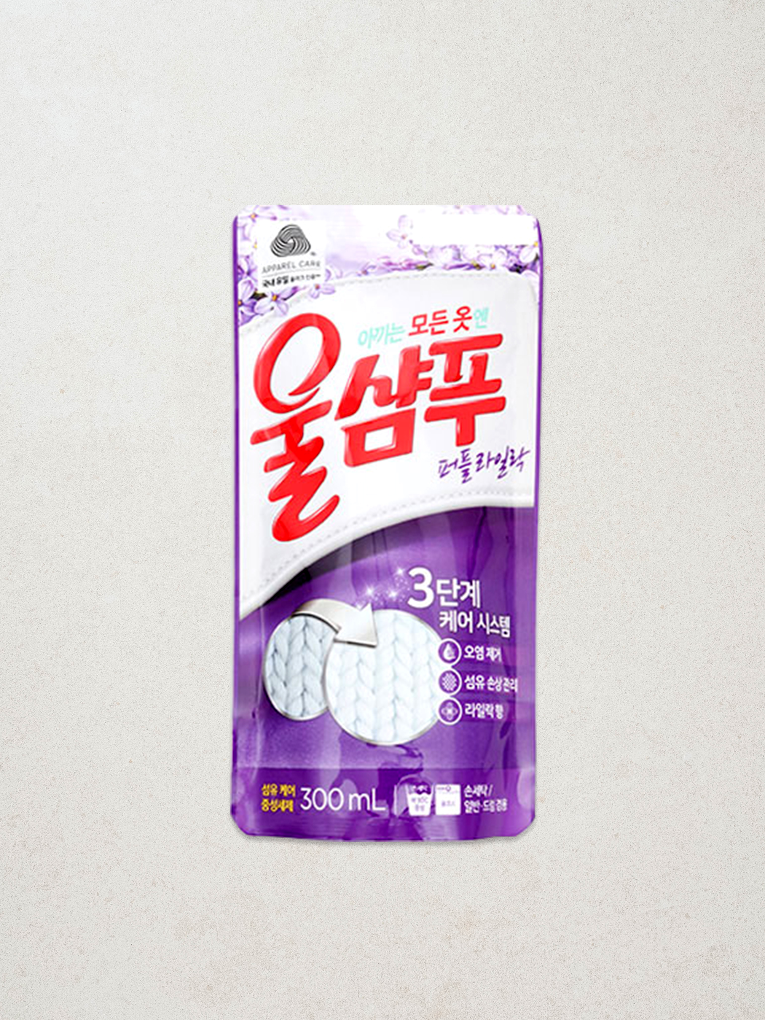 다이소 울샴푸 퍼플 라일락 300ml