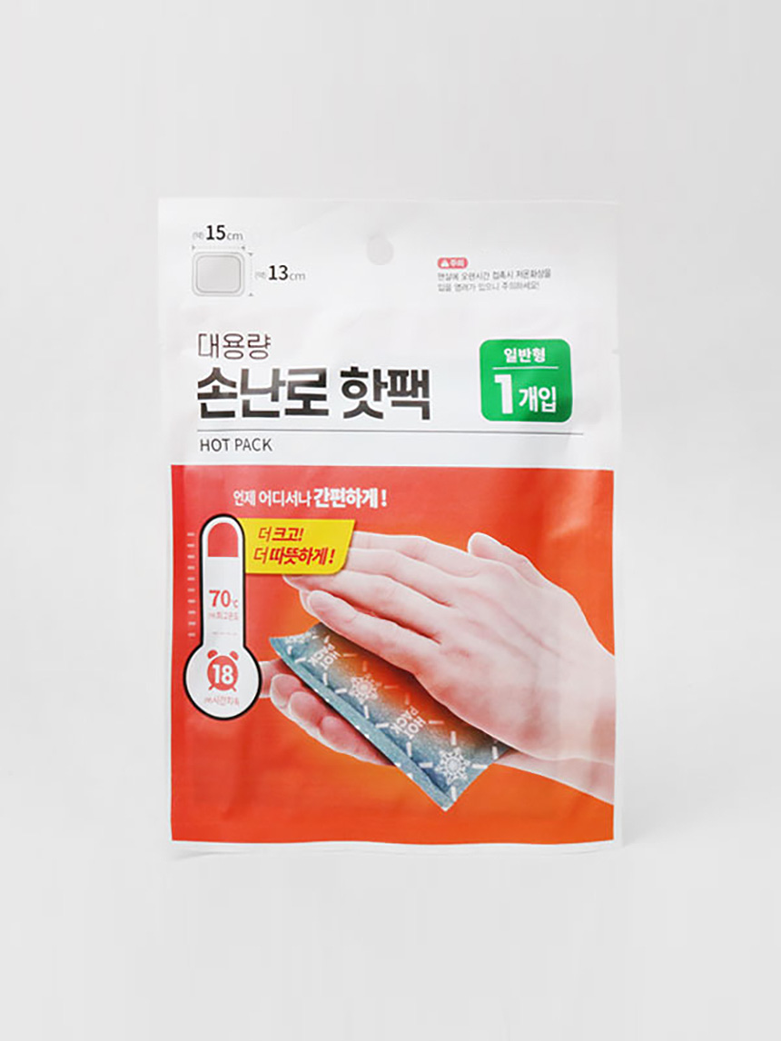 다이소 주머니 핫팩 특대형 1개입