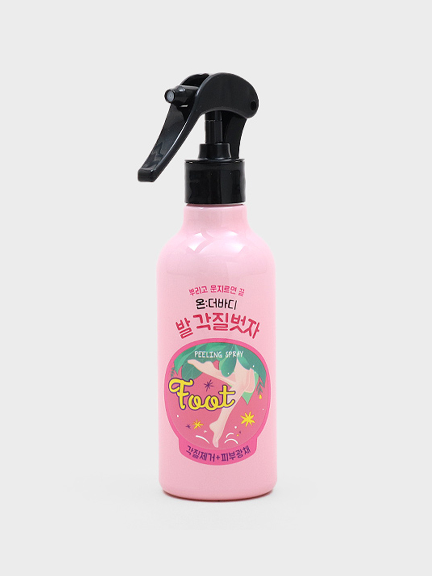 온더바디 발 각질벗자 풋필링 스프레이 240 ml