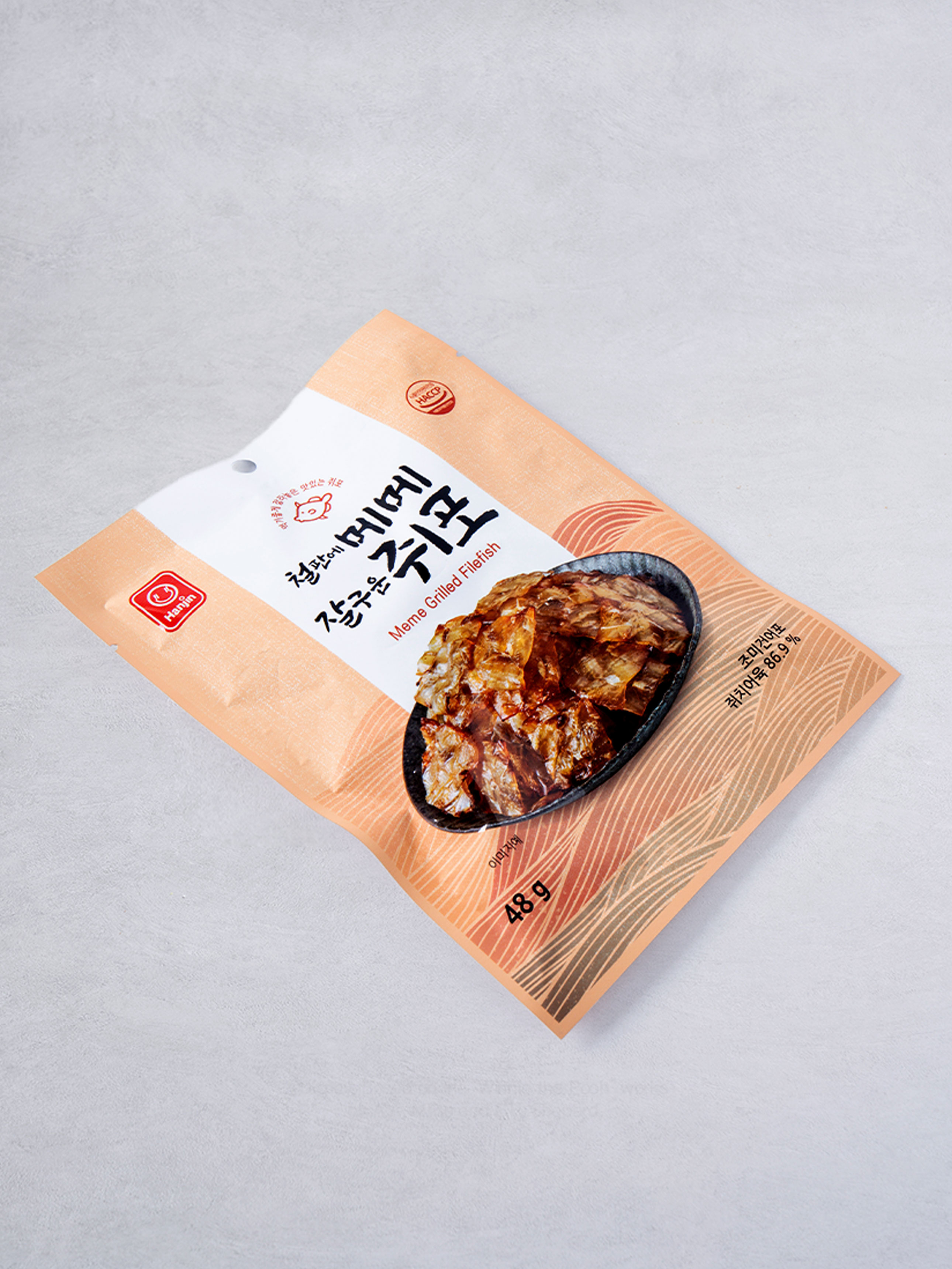 철판에 메메 잘 구운 쥐포 48g