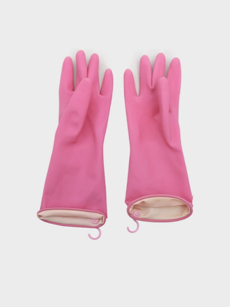 고리 부착 고무장갑 M