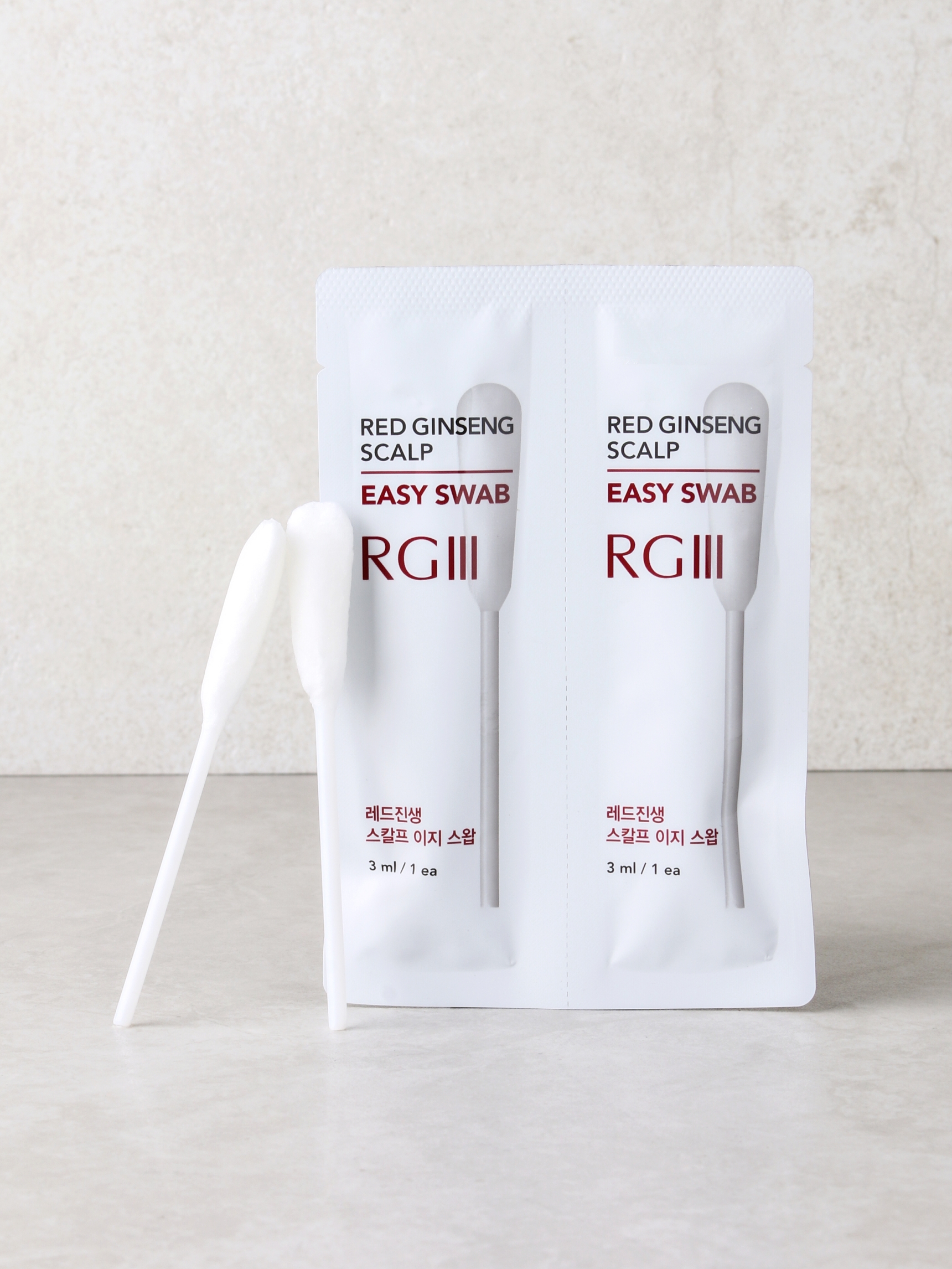Большие ватные палочки RGIII Red Ginseng Scalp 2 шт.