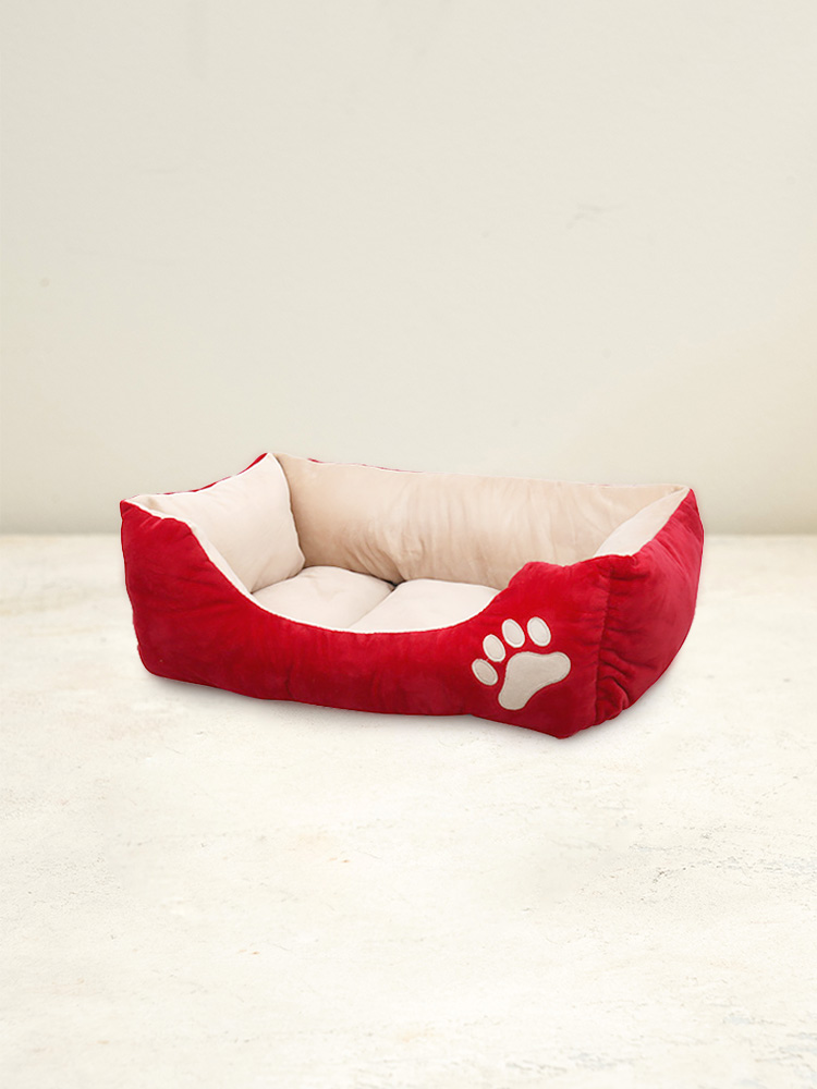 [펫] 투톤 사각 베드 50X40cm