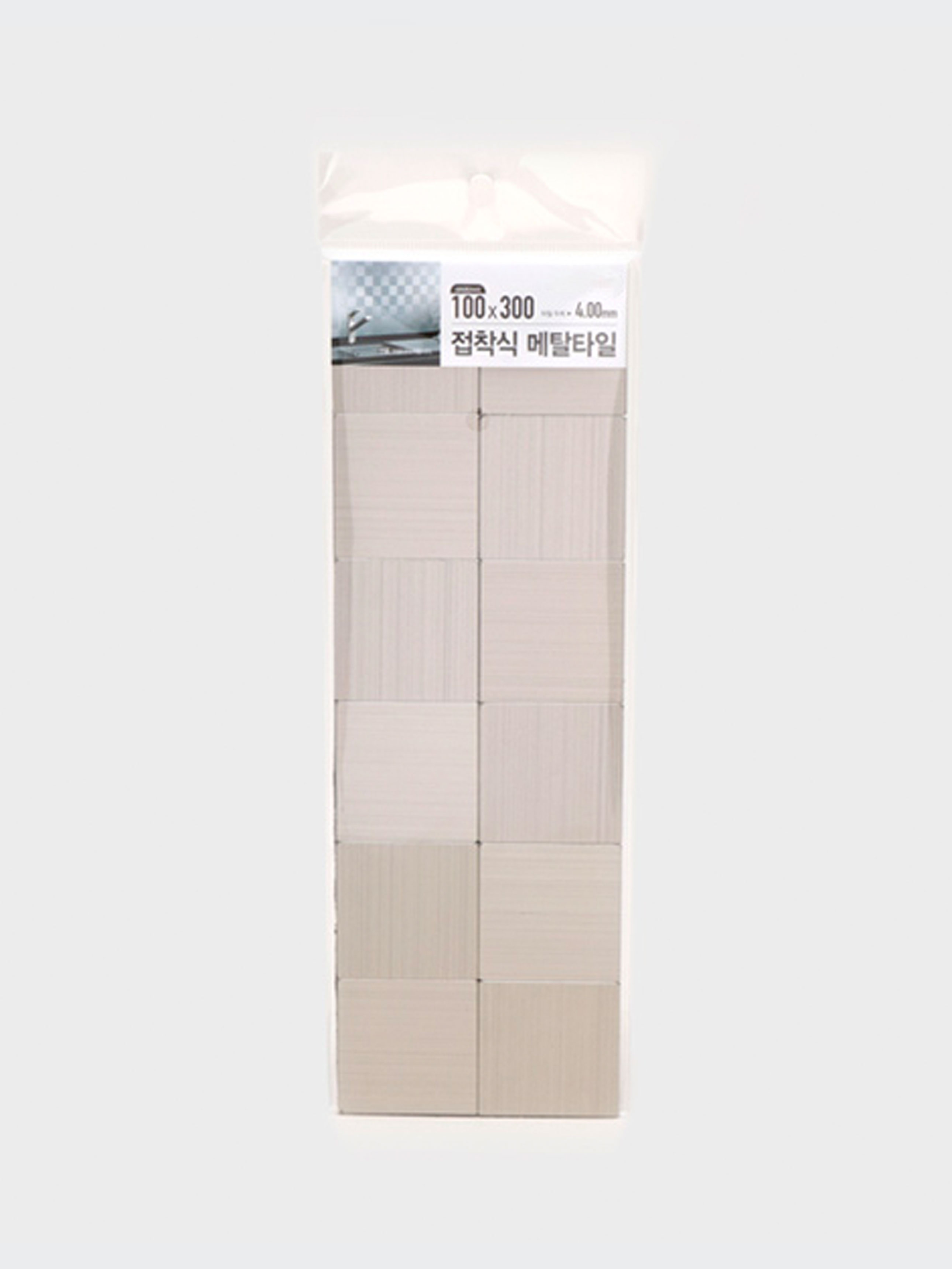 접착식 메탈 타일 10X30cm