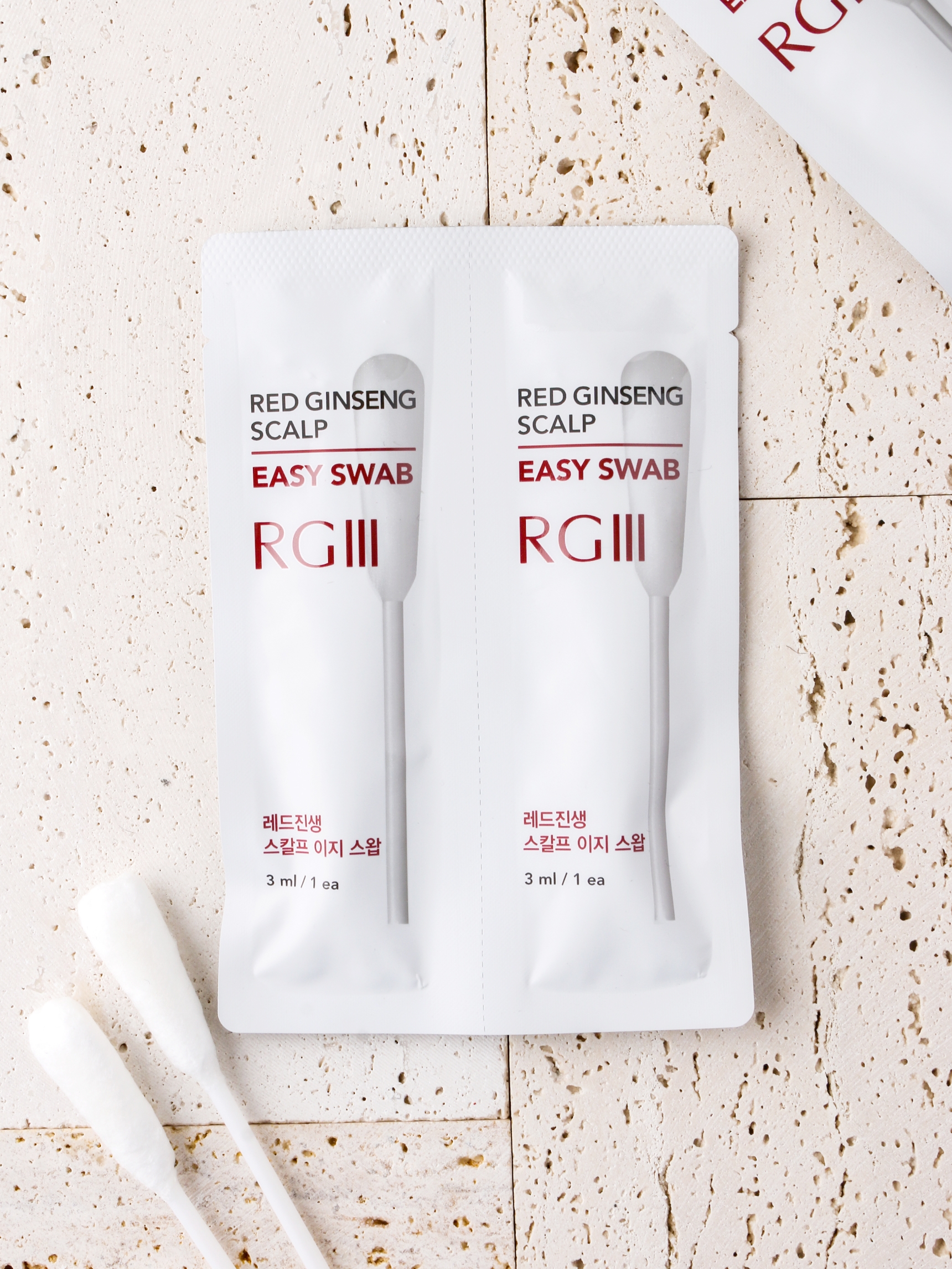 RGIII 레드진생 스칼프 클린왕면봉(2개입)
