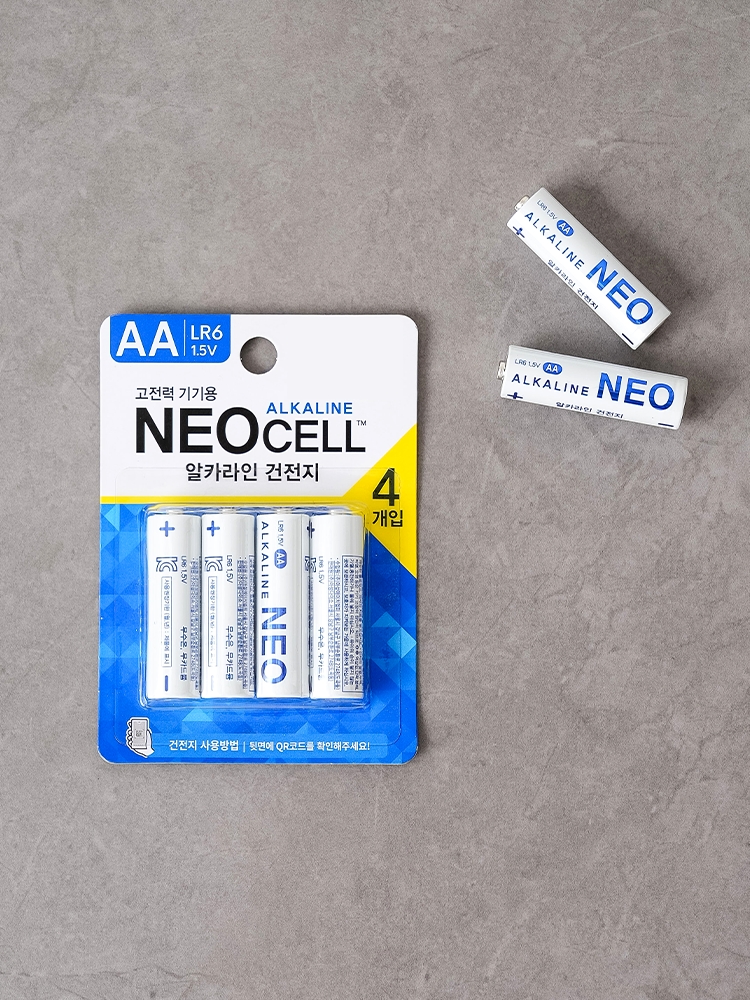 Щелочные батарейки Neocell LR6 AA, 4 шт.