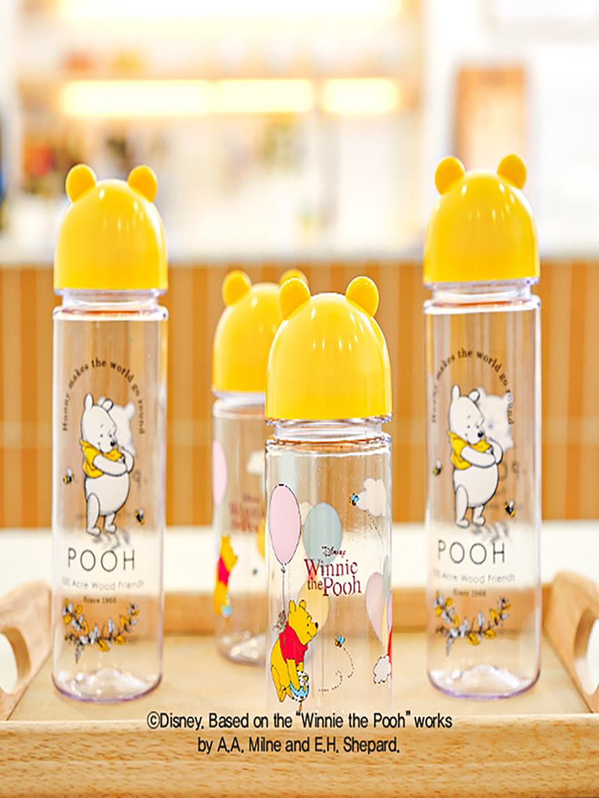디즈니 위니더푸 휴대용 물병 350ml