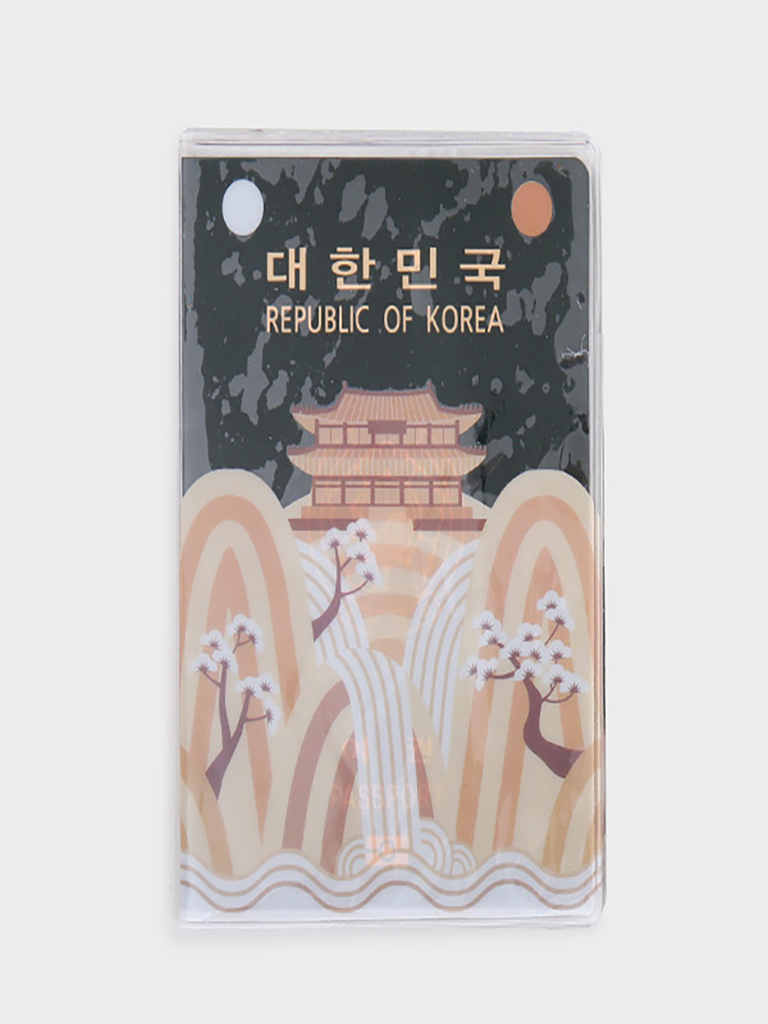 전통 여권 커버