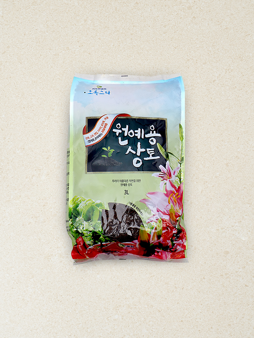 초록스타 원예용 상토 3L
