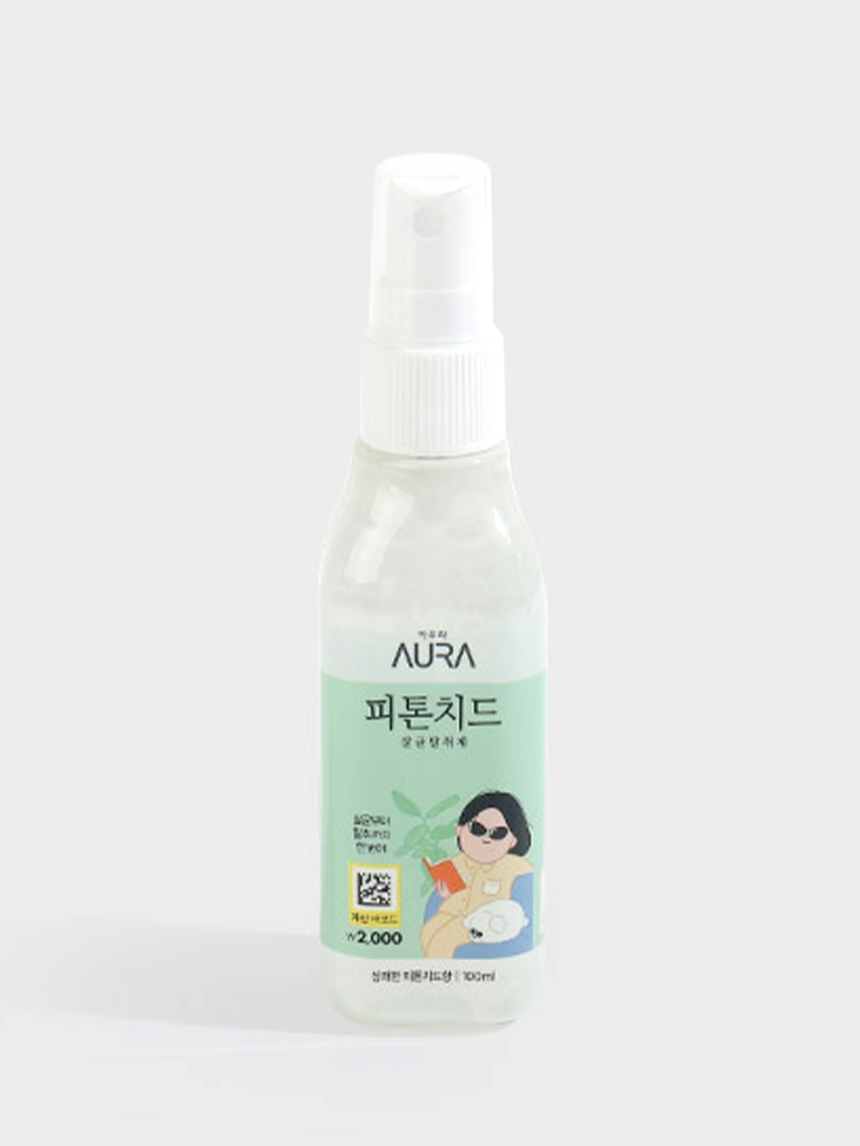 아우라 섬유탈취제 (피톤치드향)