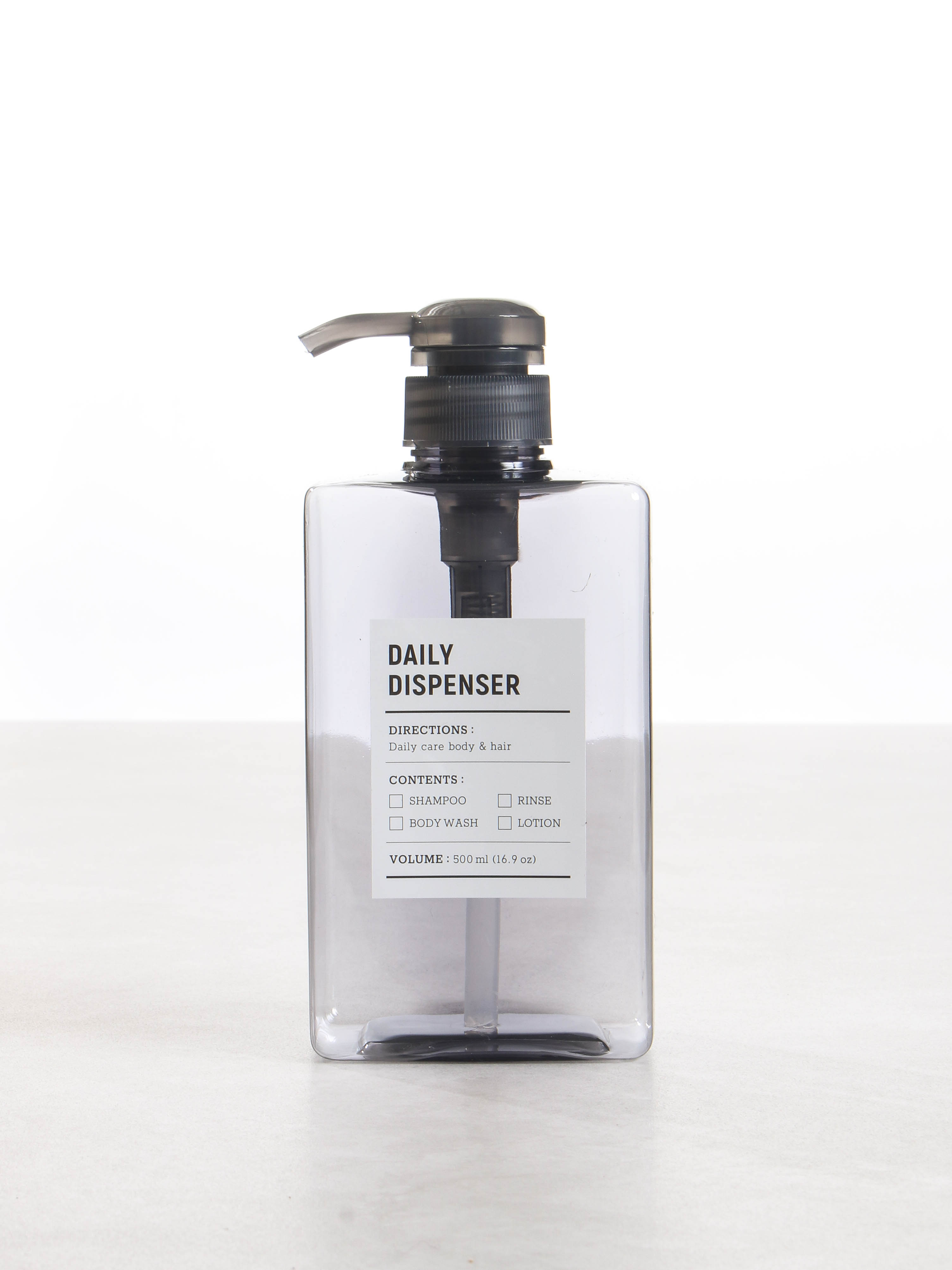 직사각 리필 펌프 500 ml