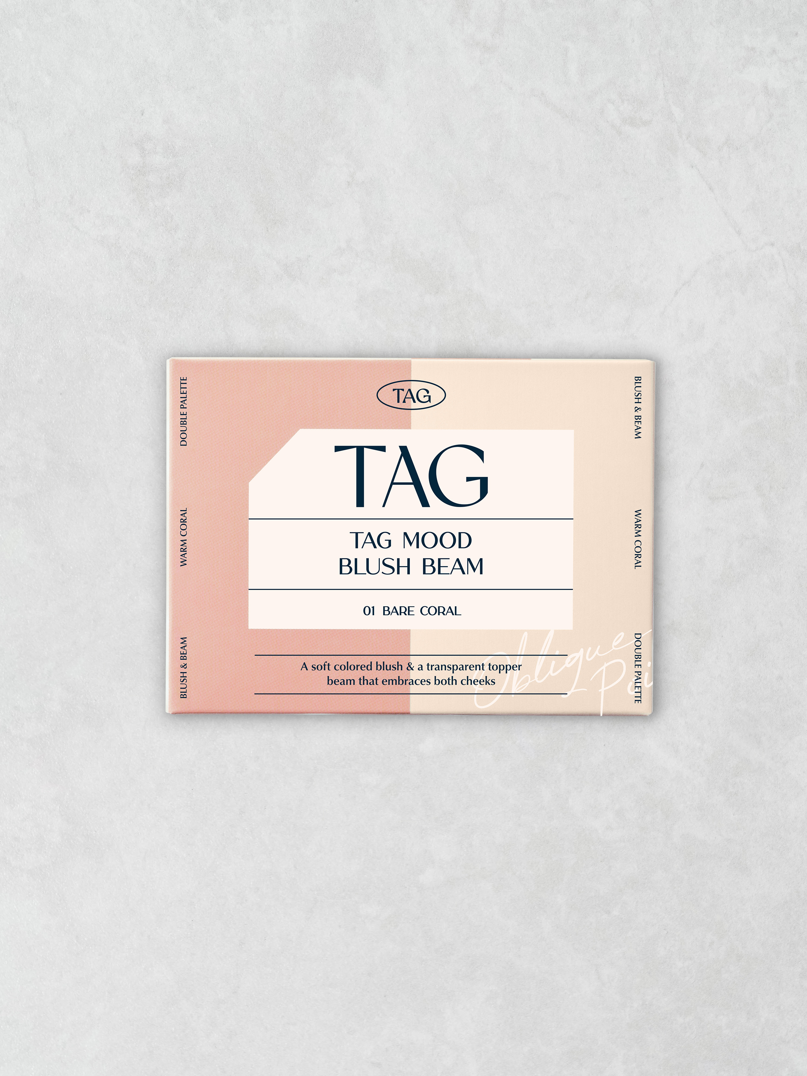 태그 무드 블러쉬 빔 9g 베어 코랄
