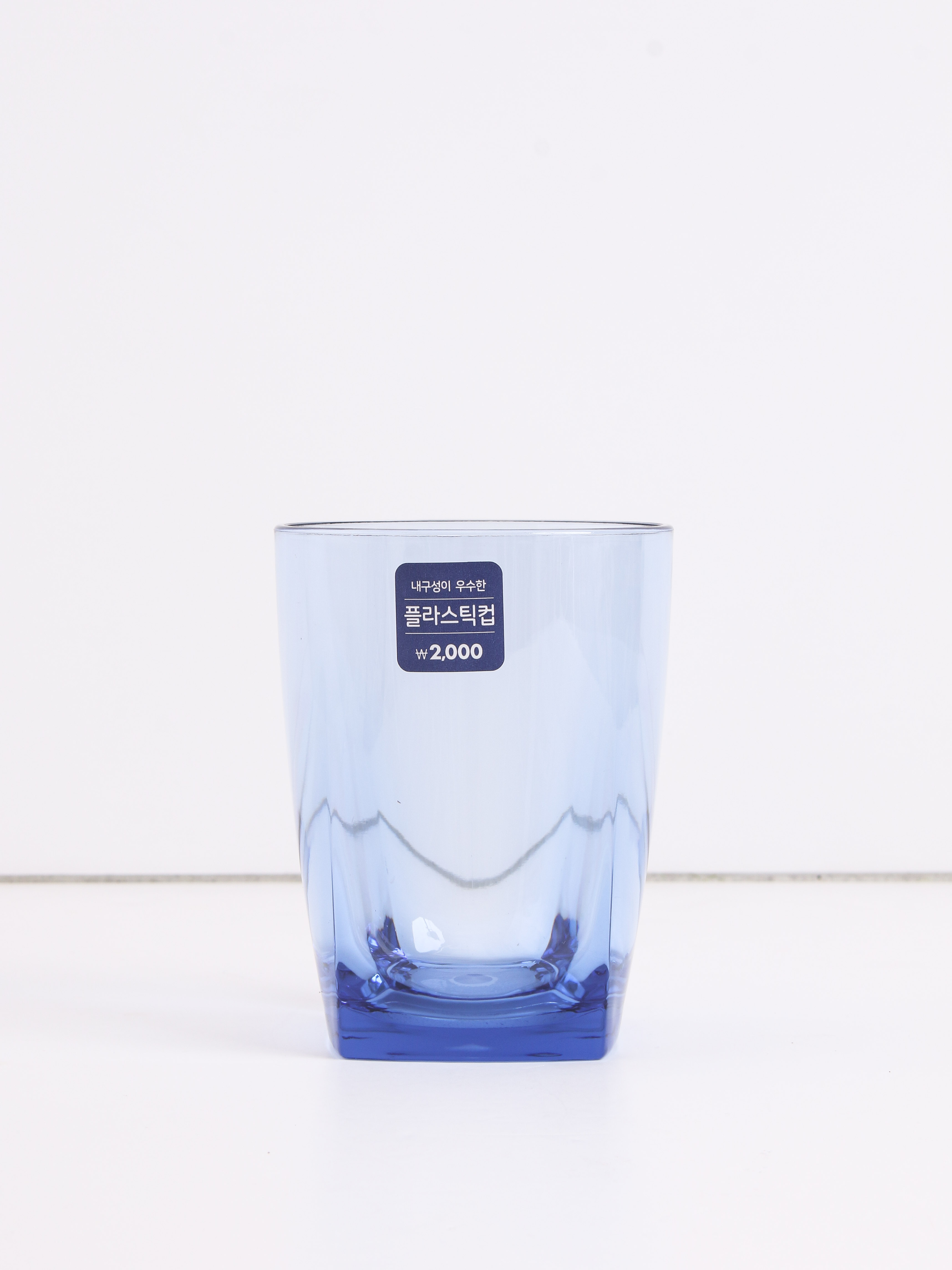 사각 낮은형 물컵 445 ml