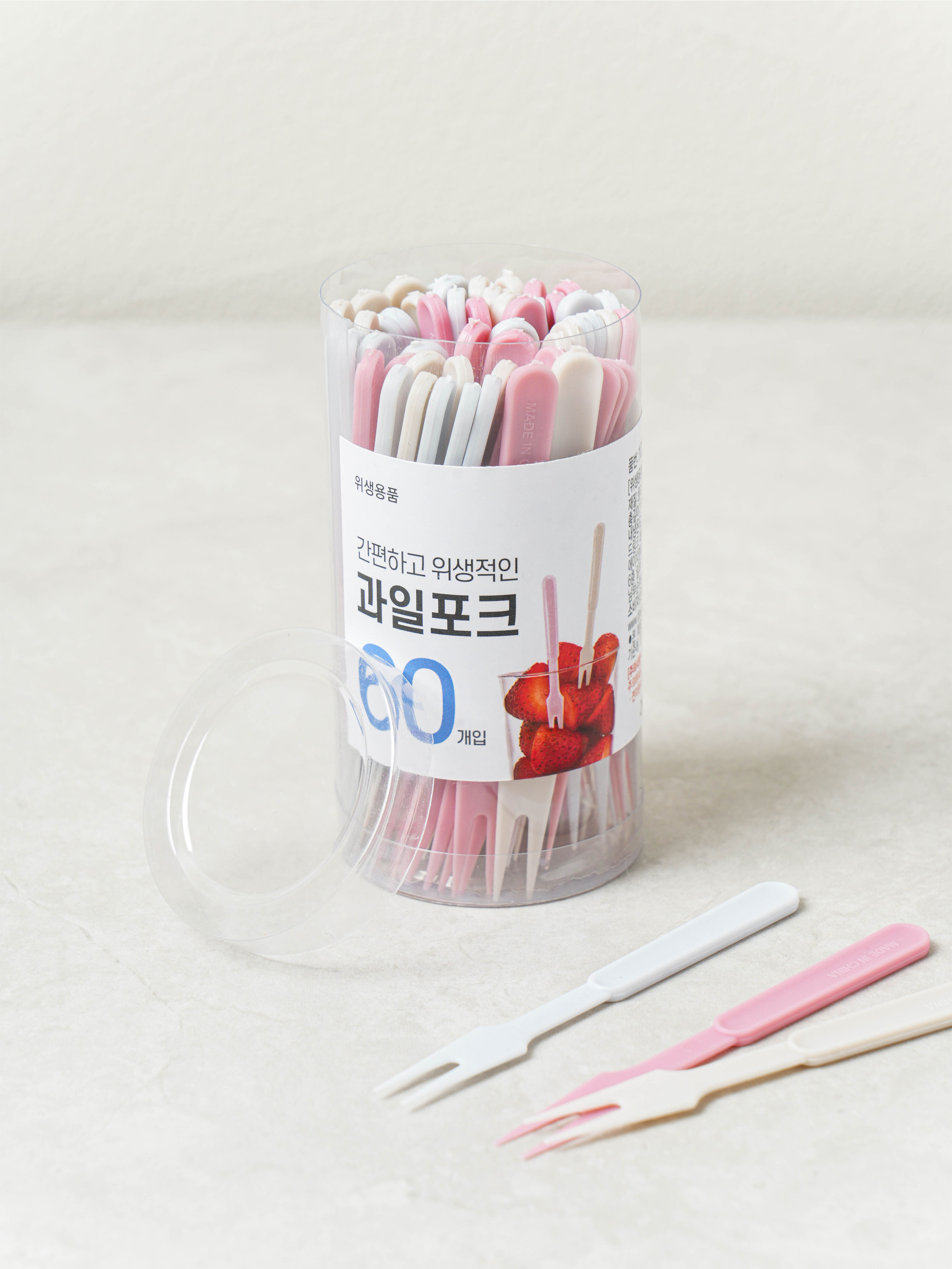 컬러 피크 60개입