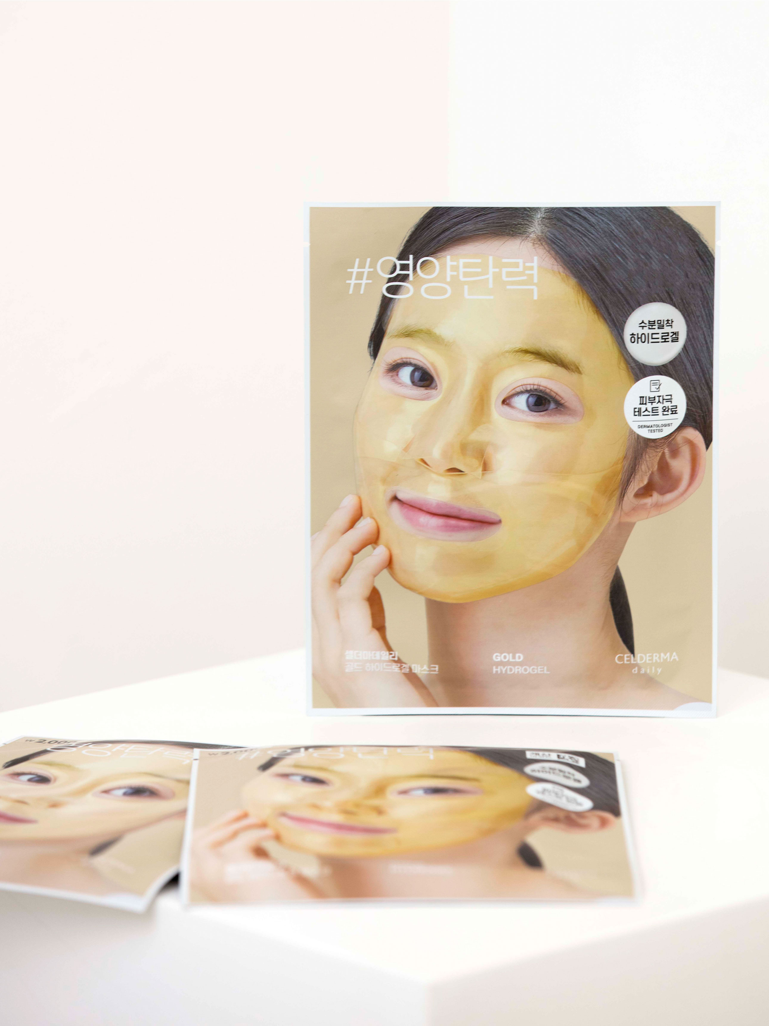 Гидрогелевая маска Celderma Daily Gold 23 г