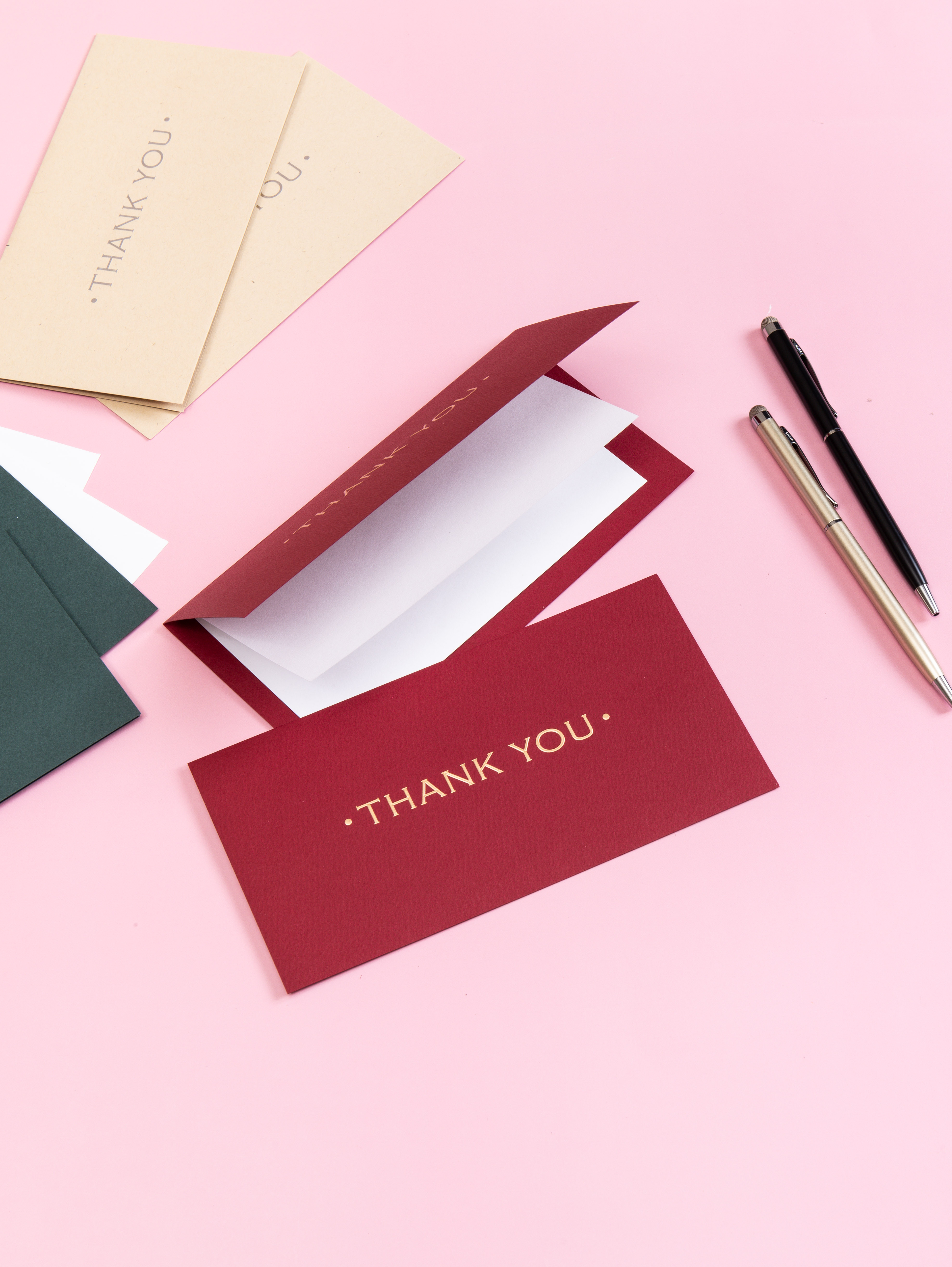 Subtle THANK YOU Card (2-sheets)