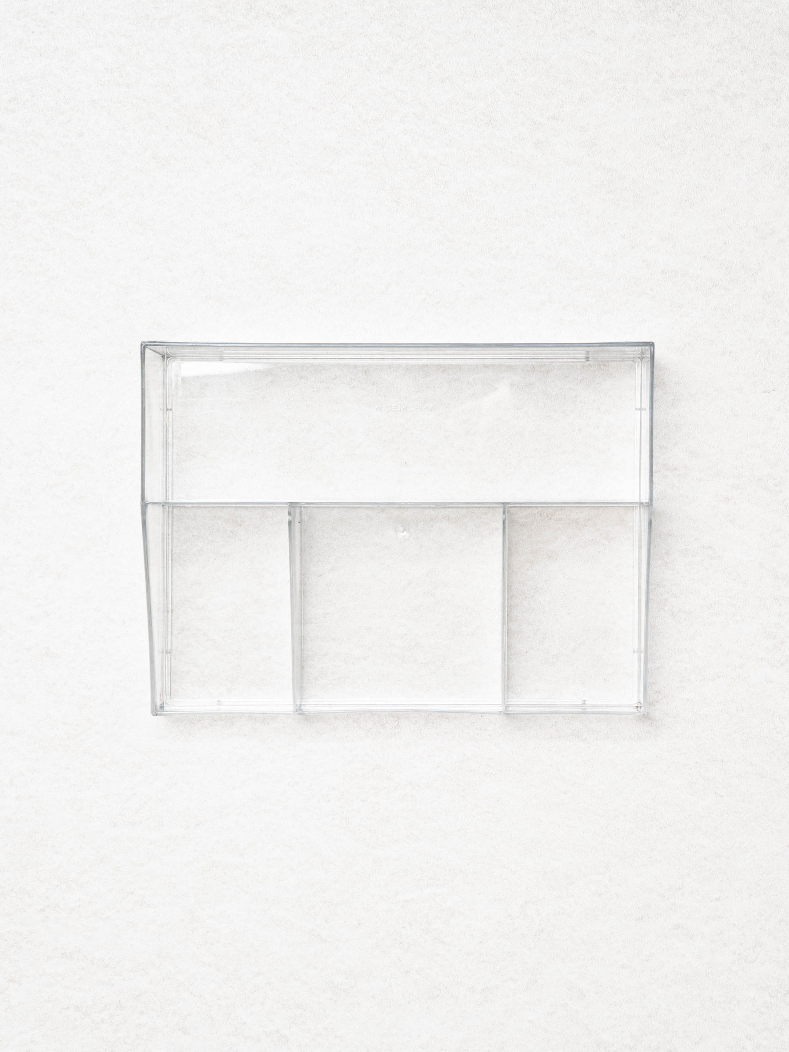 4분할 칸막이 수납함 22 X 17 x 6 cm