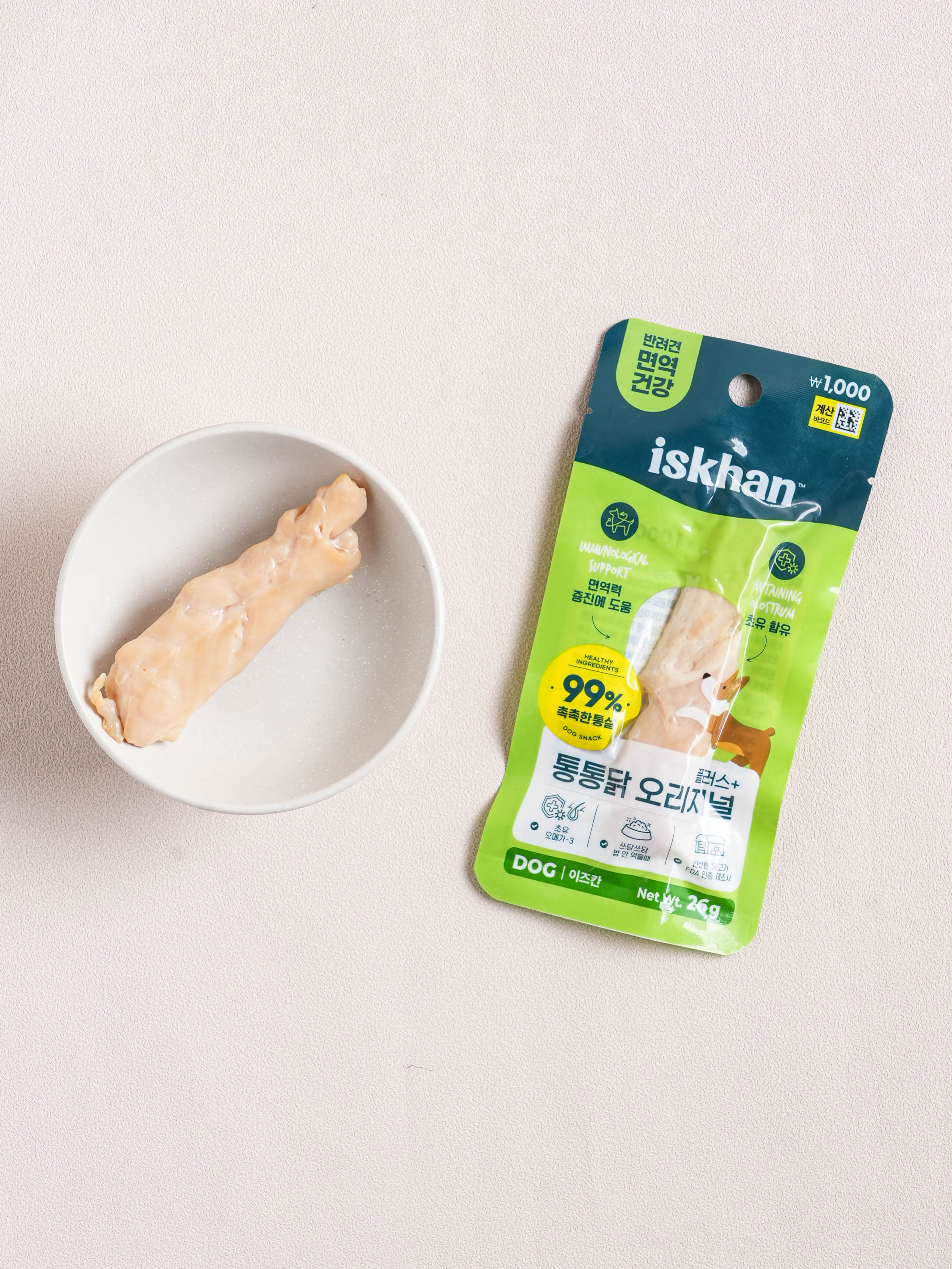 [Пет] Лакомство для собак Iskhan Dog Курица 26 г