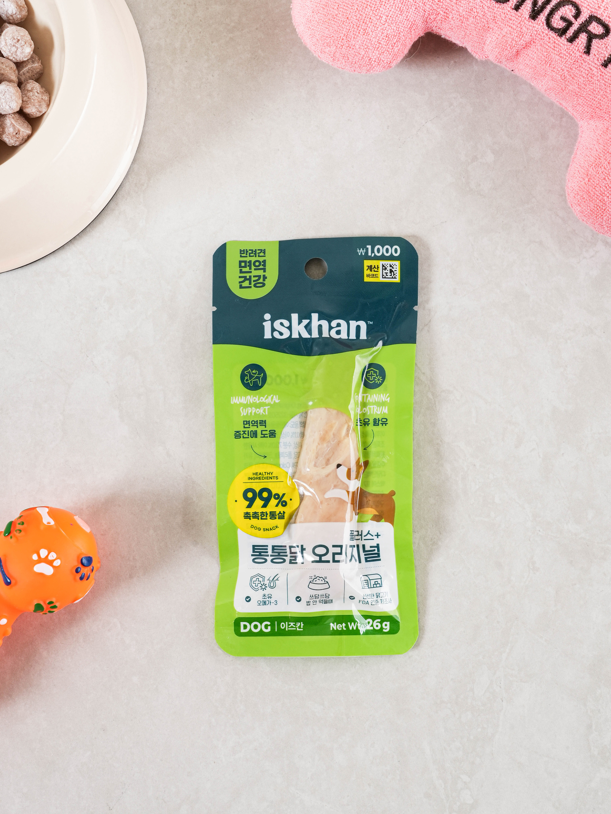 Лакомство для собак Iskhan Dog Курица 26 г