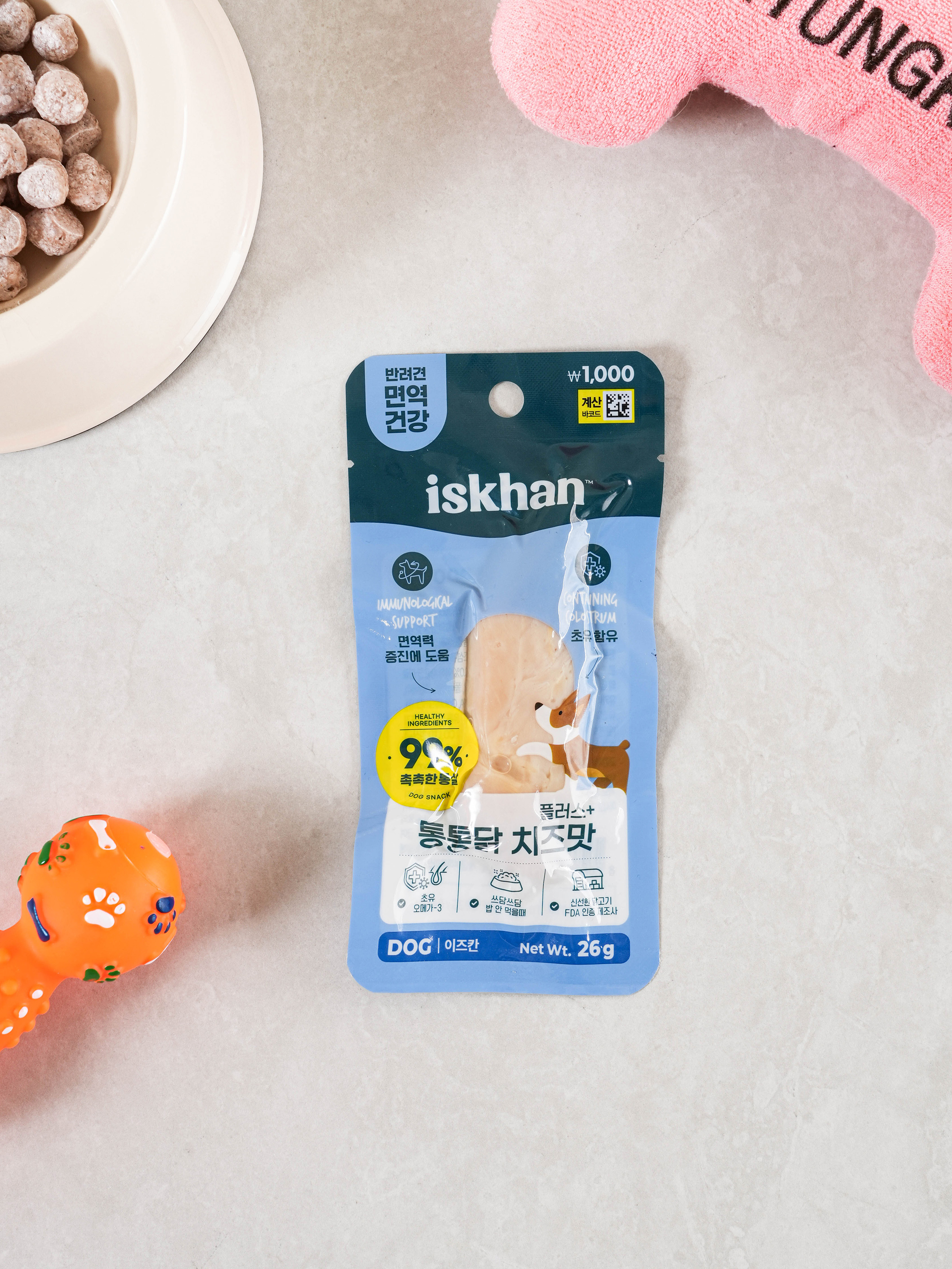 [Пэт] Iskhan Dog Курица с сыром 26 г