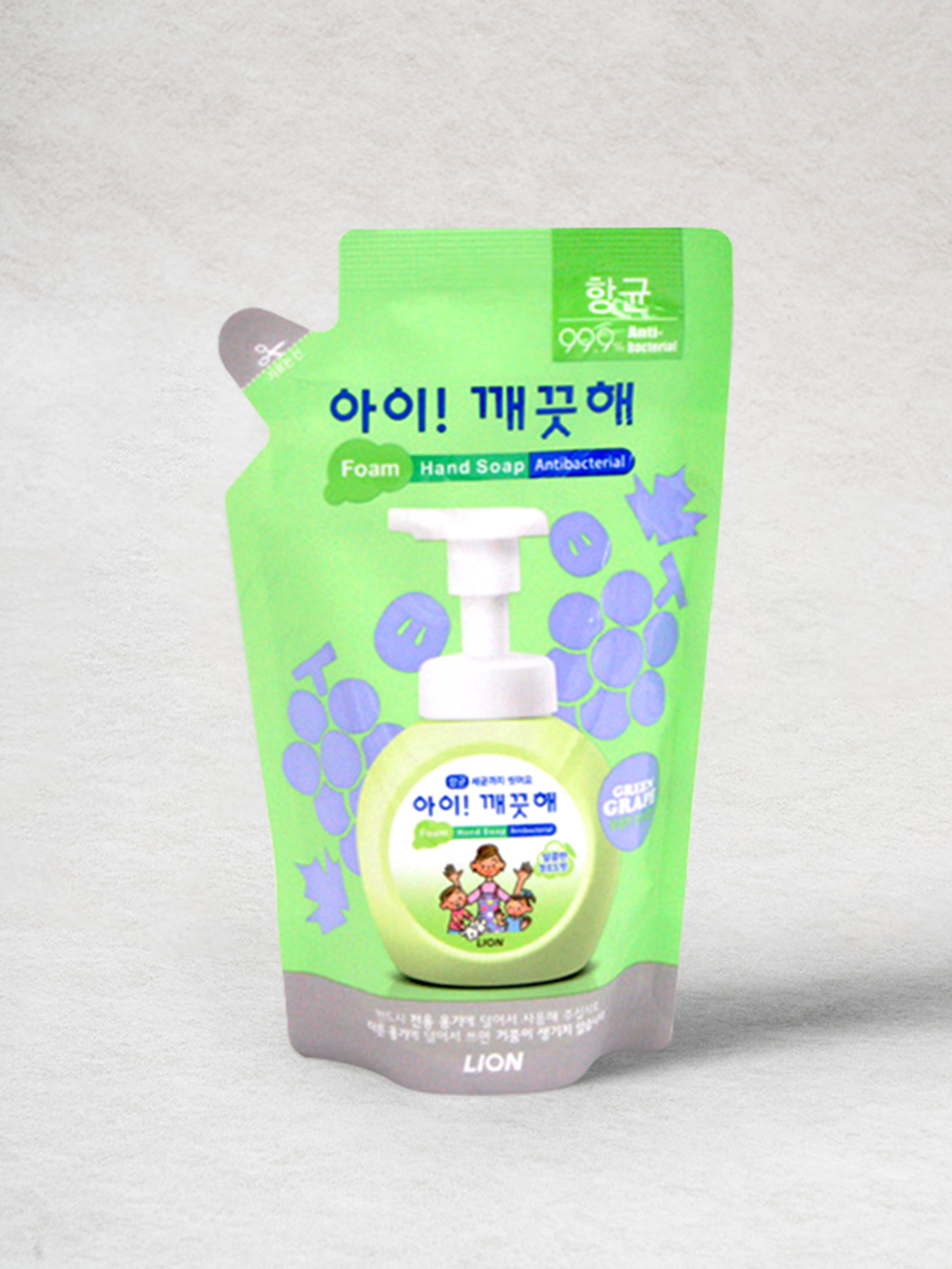 아이깨끗해 핸드워시 200 ml 청포도 리필