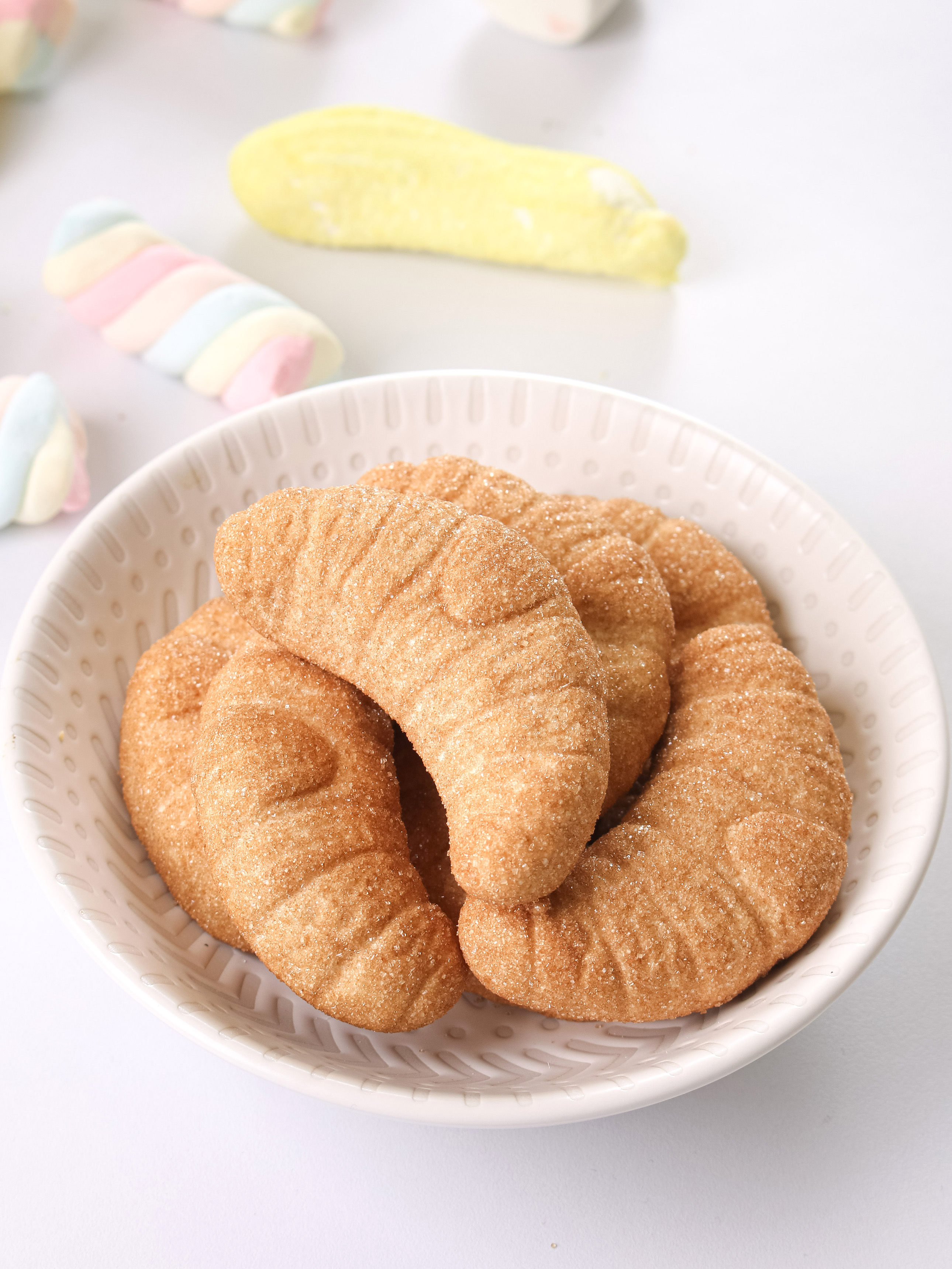 크루아상 모양 초코 필링 머쉬멜로우 100 g