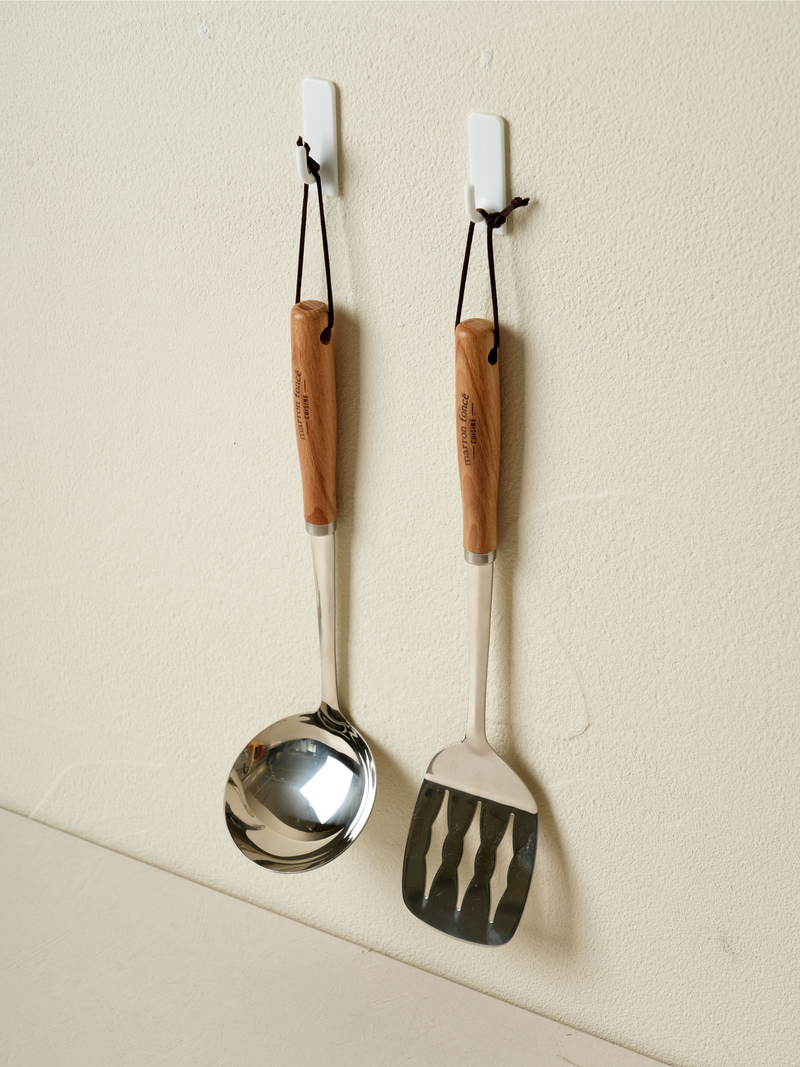 비치우드 핸들 뒤집개 32cm