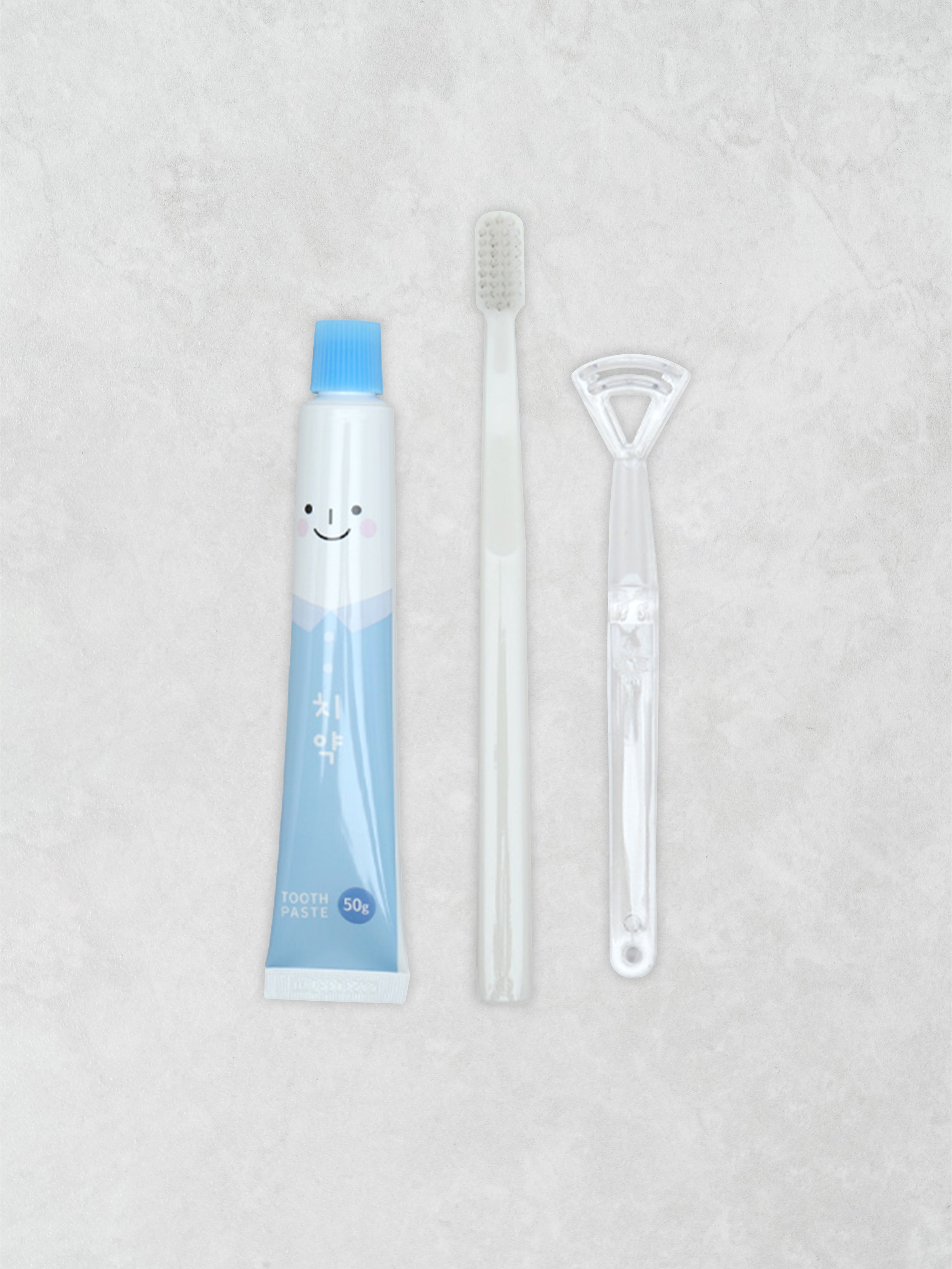 휴대용 치약 칫솔 세트
