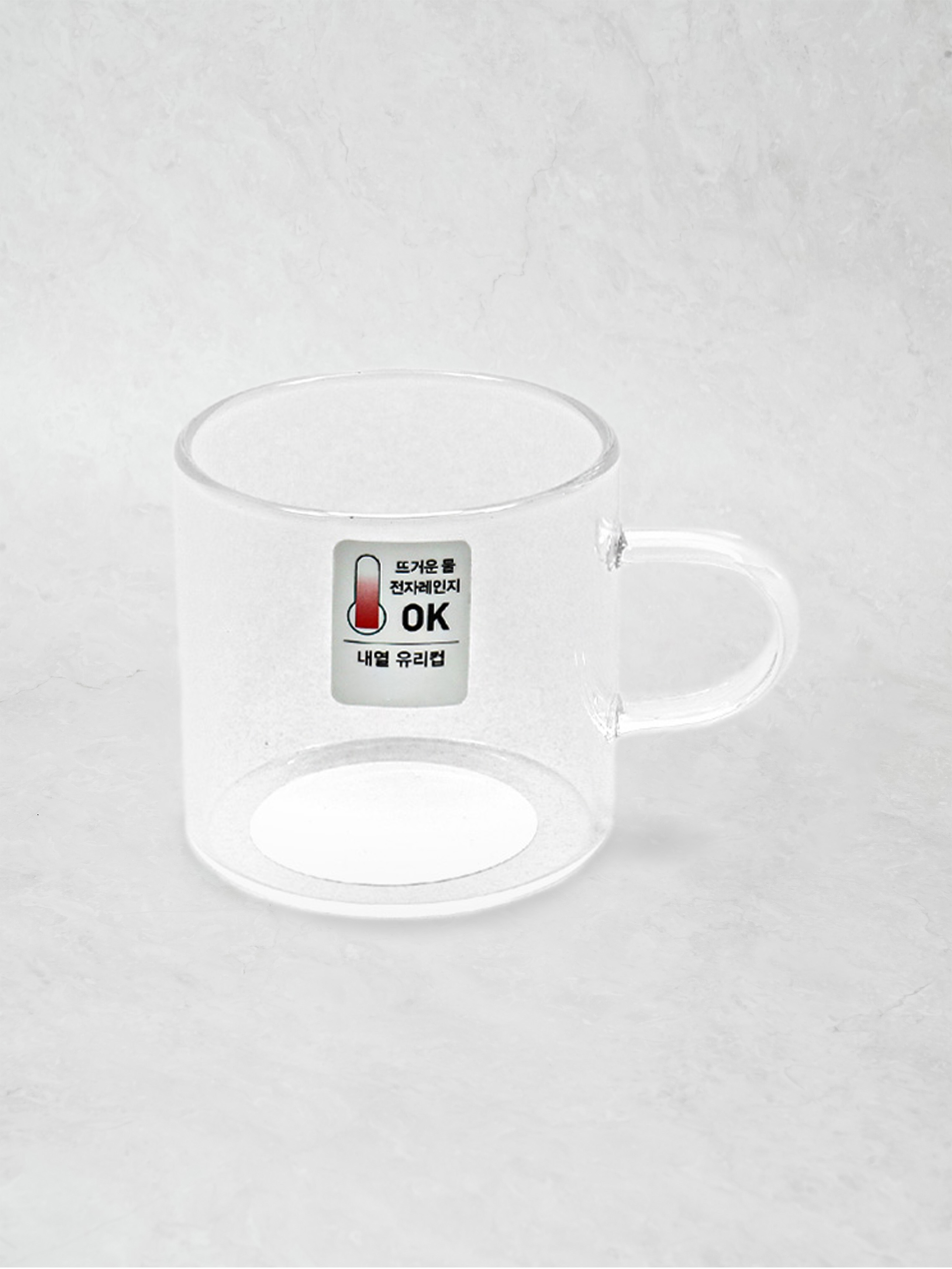 내열 유리 일자컵 130ml