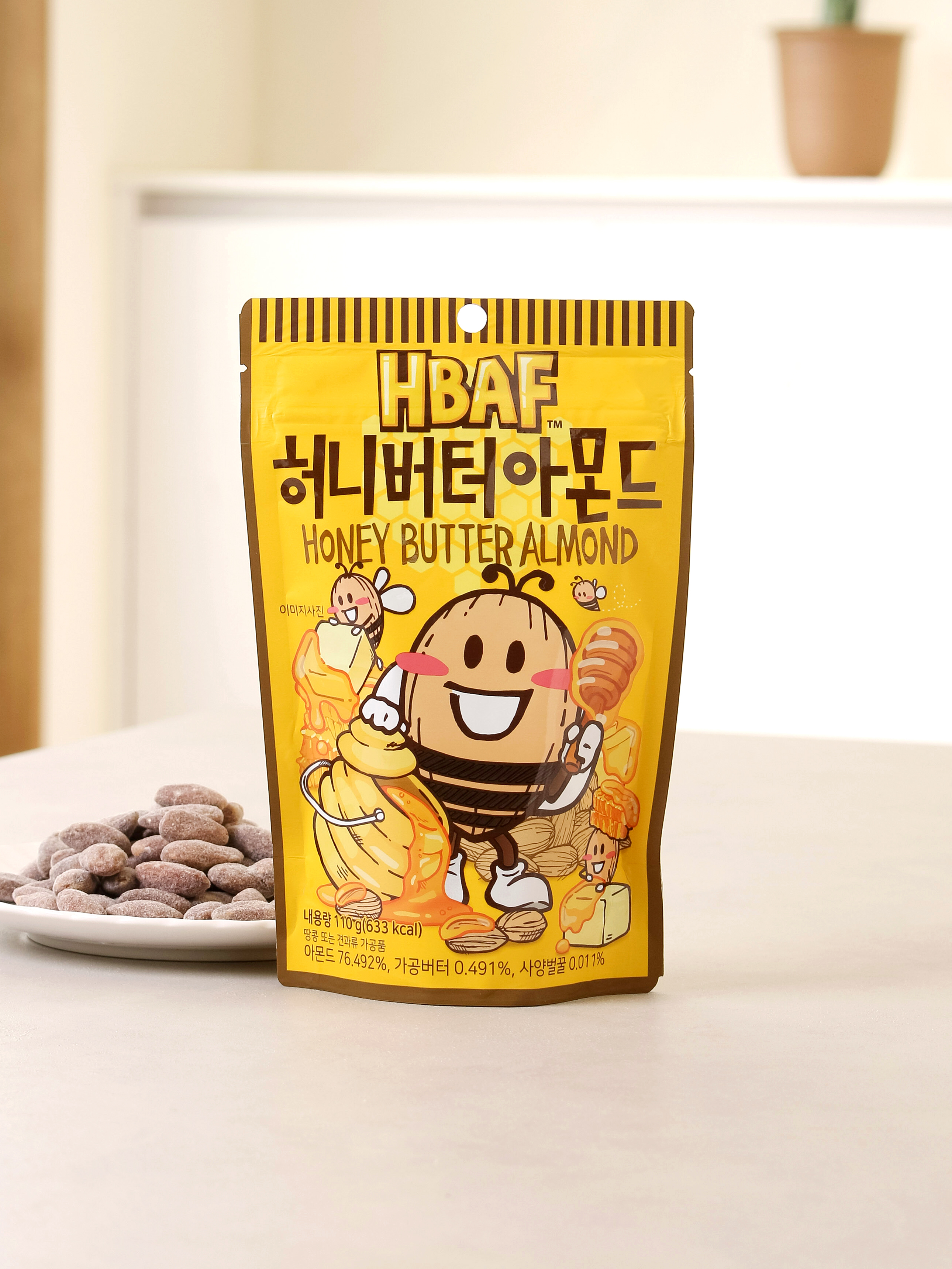 바프 허니 버터 아몬드 110 g