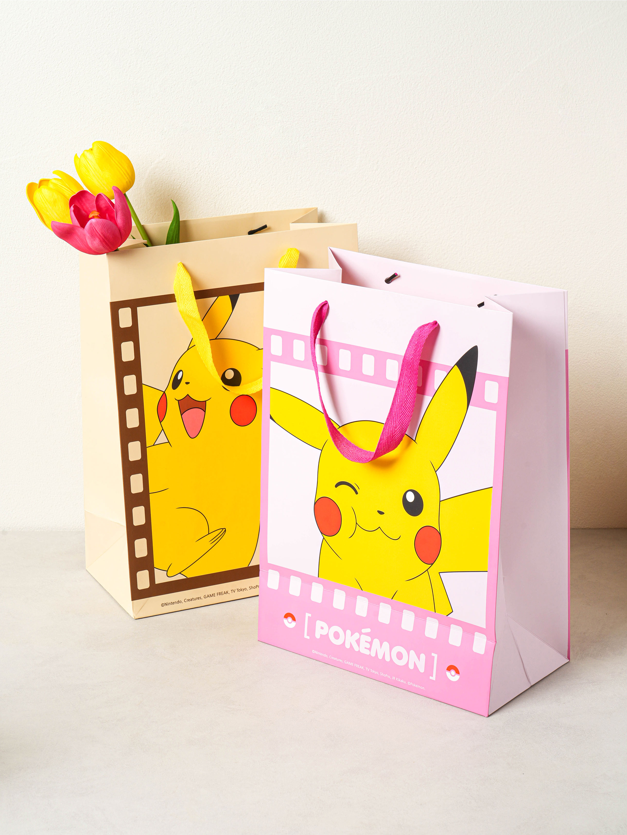 Вертикальный бумажный пакет Pokémon