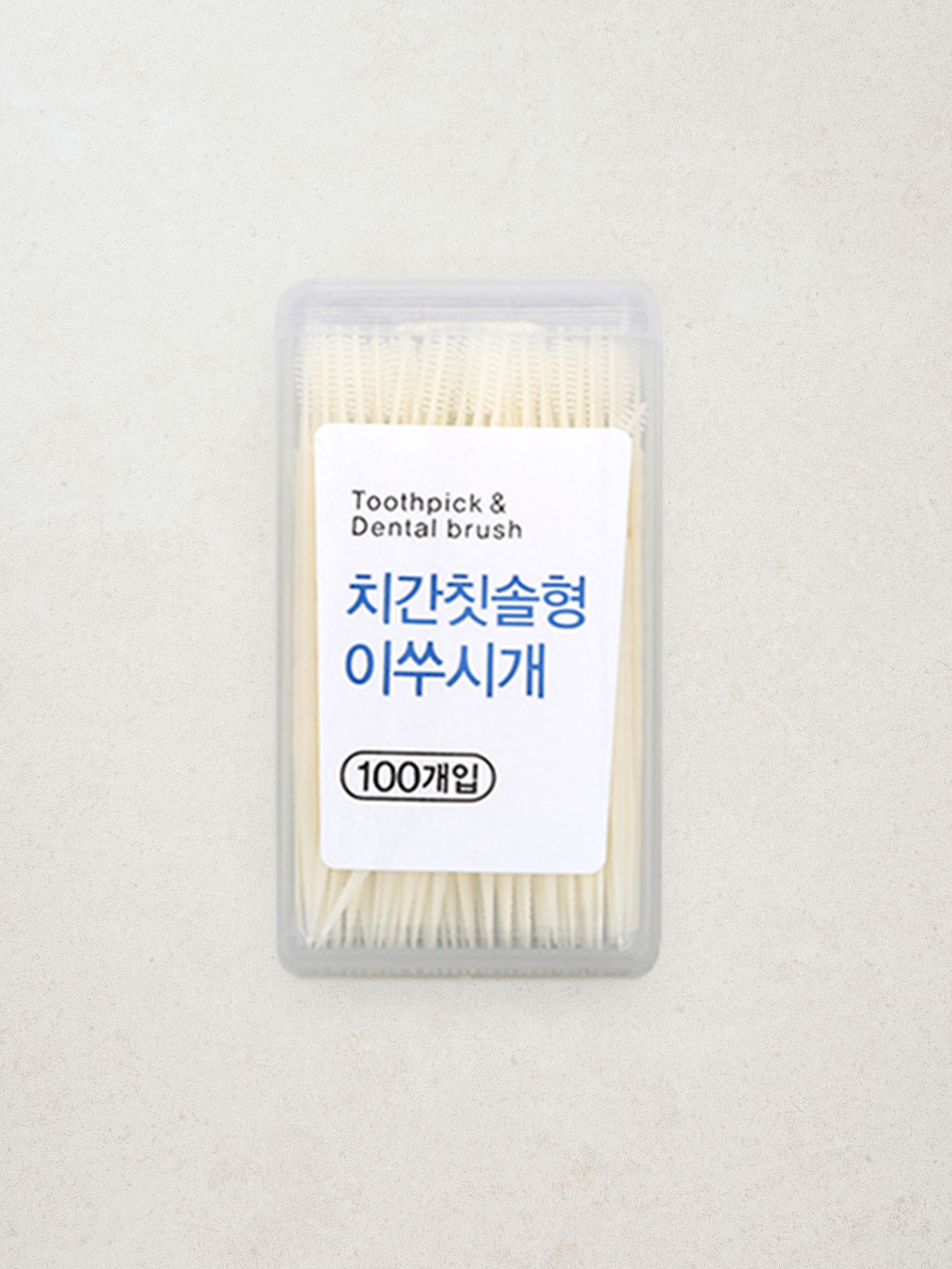 이쑤시개형치간칫솔100p