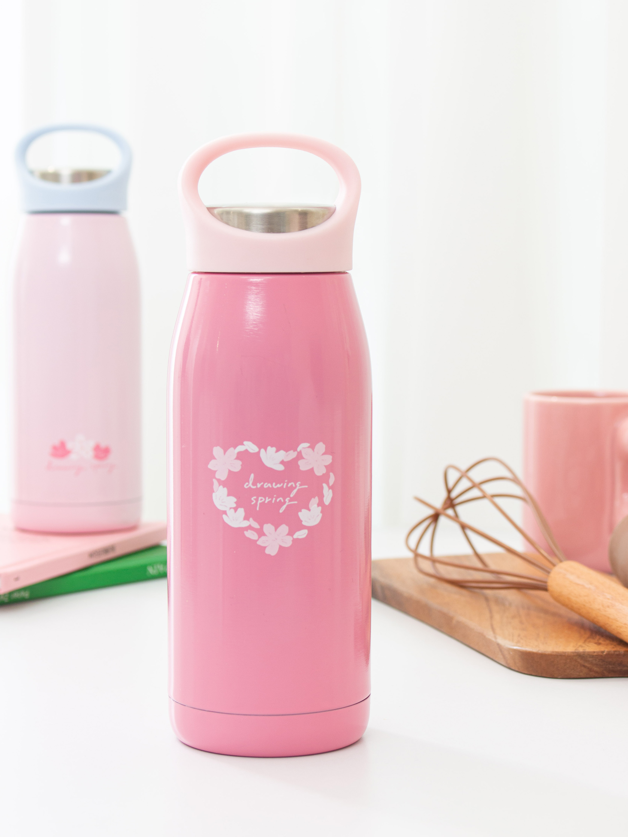 봄봄 손잡이 텀블러 500 ml