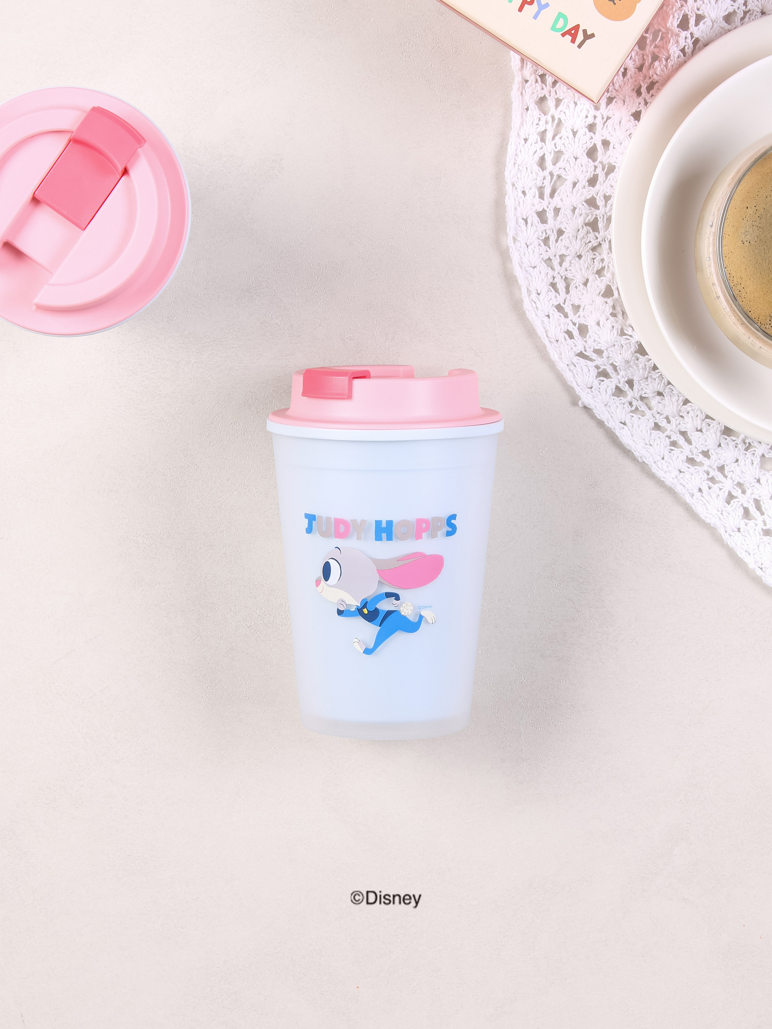 디즈니 주토피아 이중 텀블러 350 ml