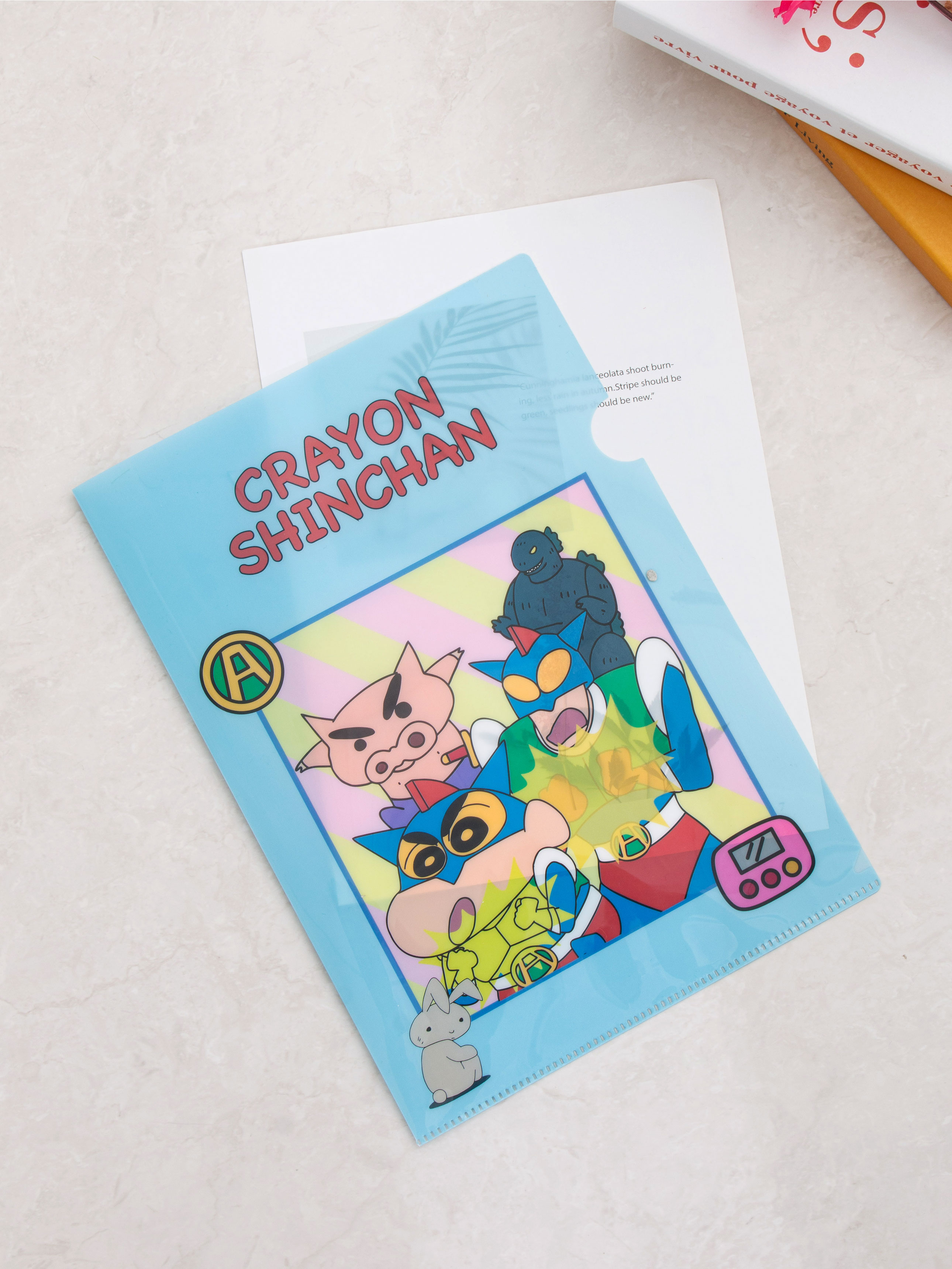 Папка-уголок L Crayon Shin-chan, 2 шт.