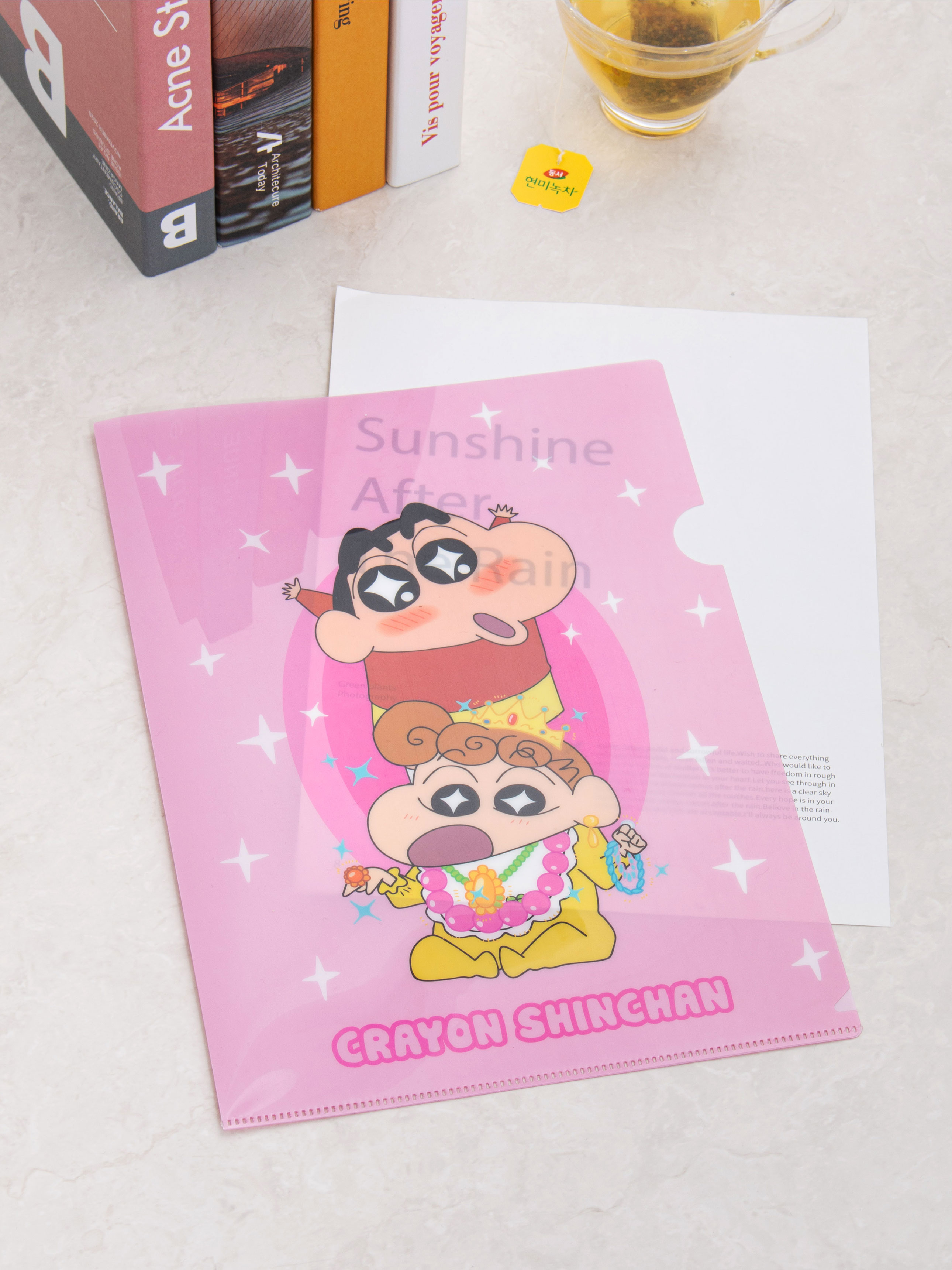 Папка-уголок L Crayon Shin-chan, 2 шт.