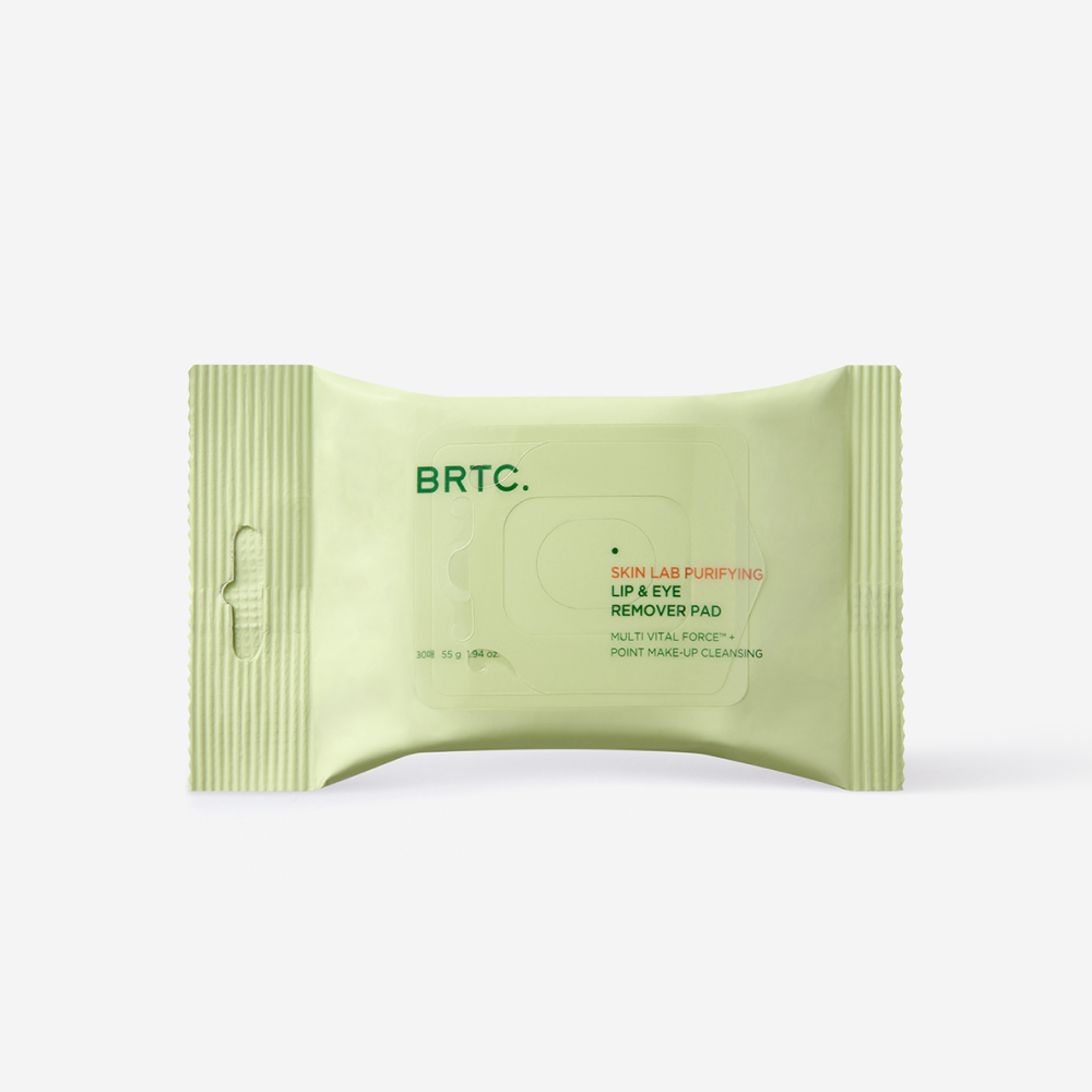 BRTC 스킨 랩 퓨리파잉 립 앤 아이 리무버 패드 30매입