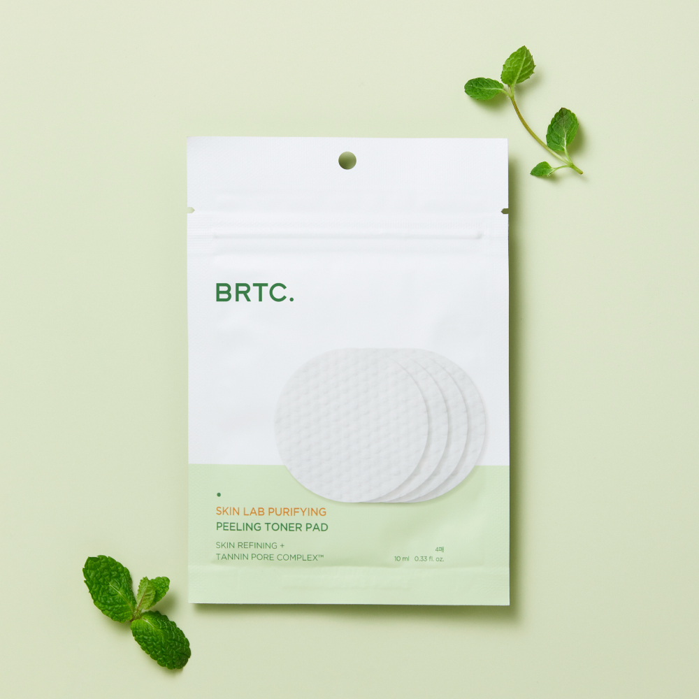 BRTC 스킨 랩 퓨리파잉 필링 토너 패드 4매입