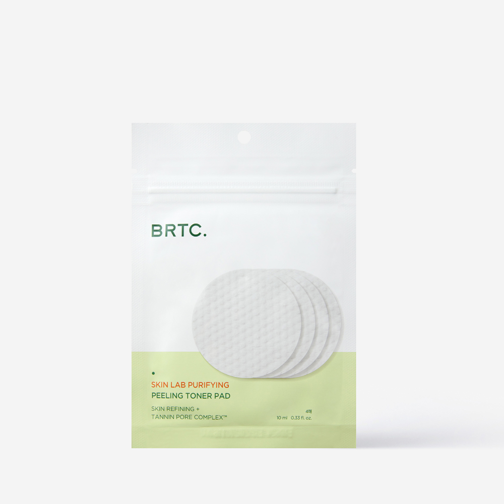 BRTC 스킨 랩 퓨리파잉 필링 토너 패드 4매입