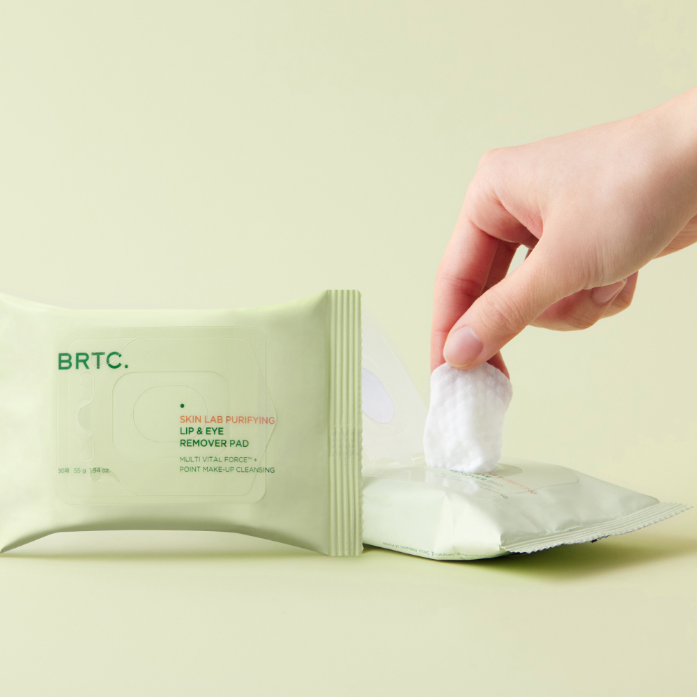 BRTC 스킨 랩 퓨리파잉 립 앤 아이 리무버 패드 30매입