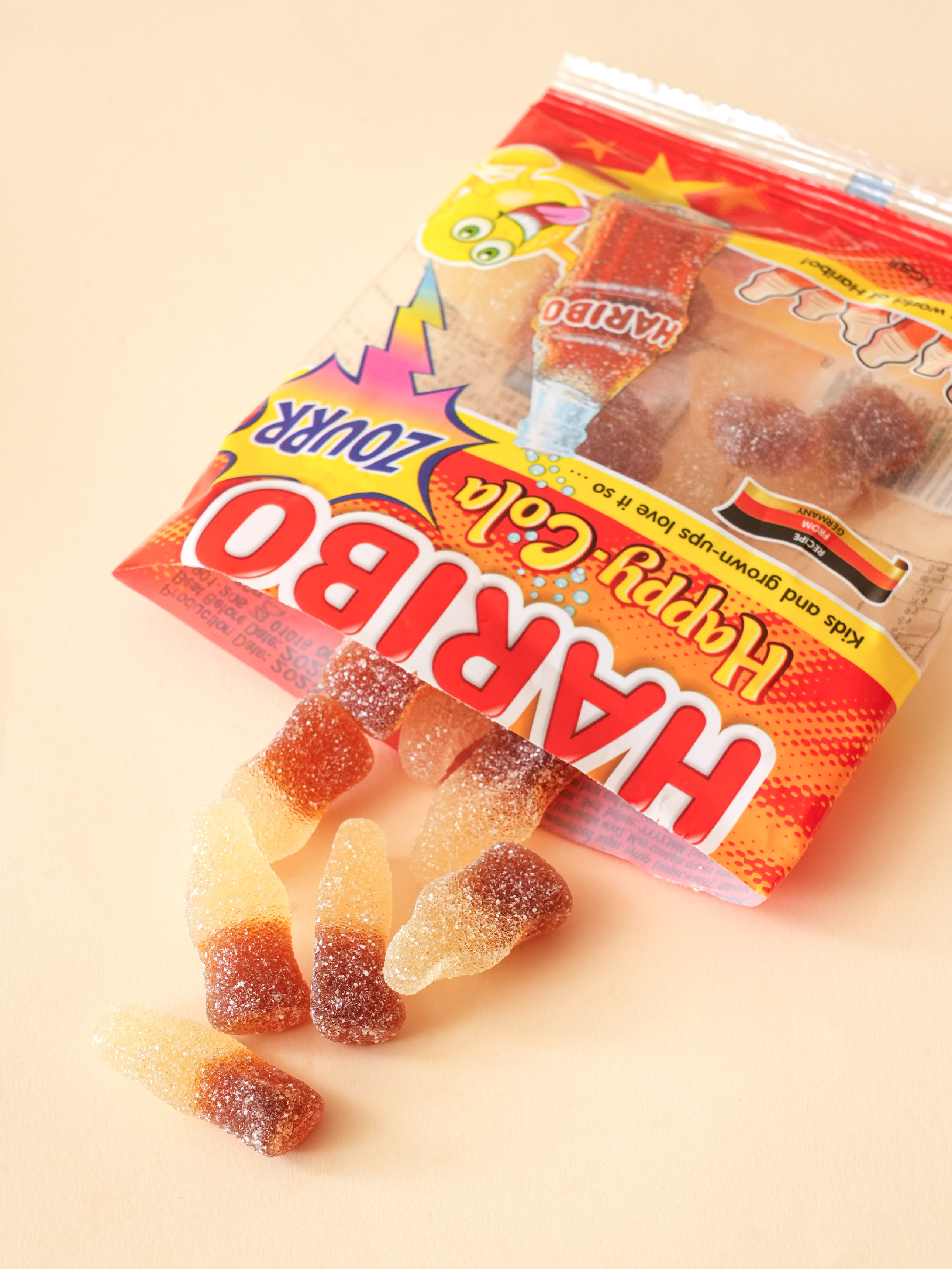 하리보 해피 콜라향 사우어 80g