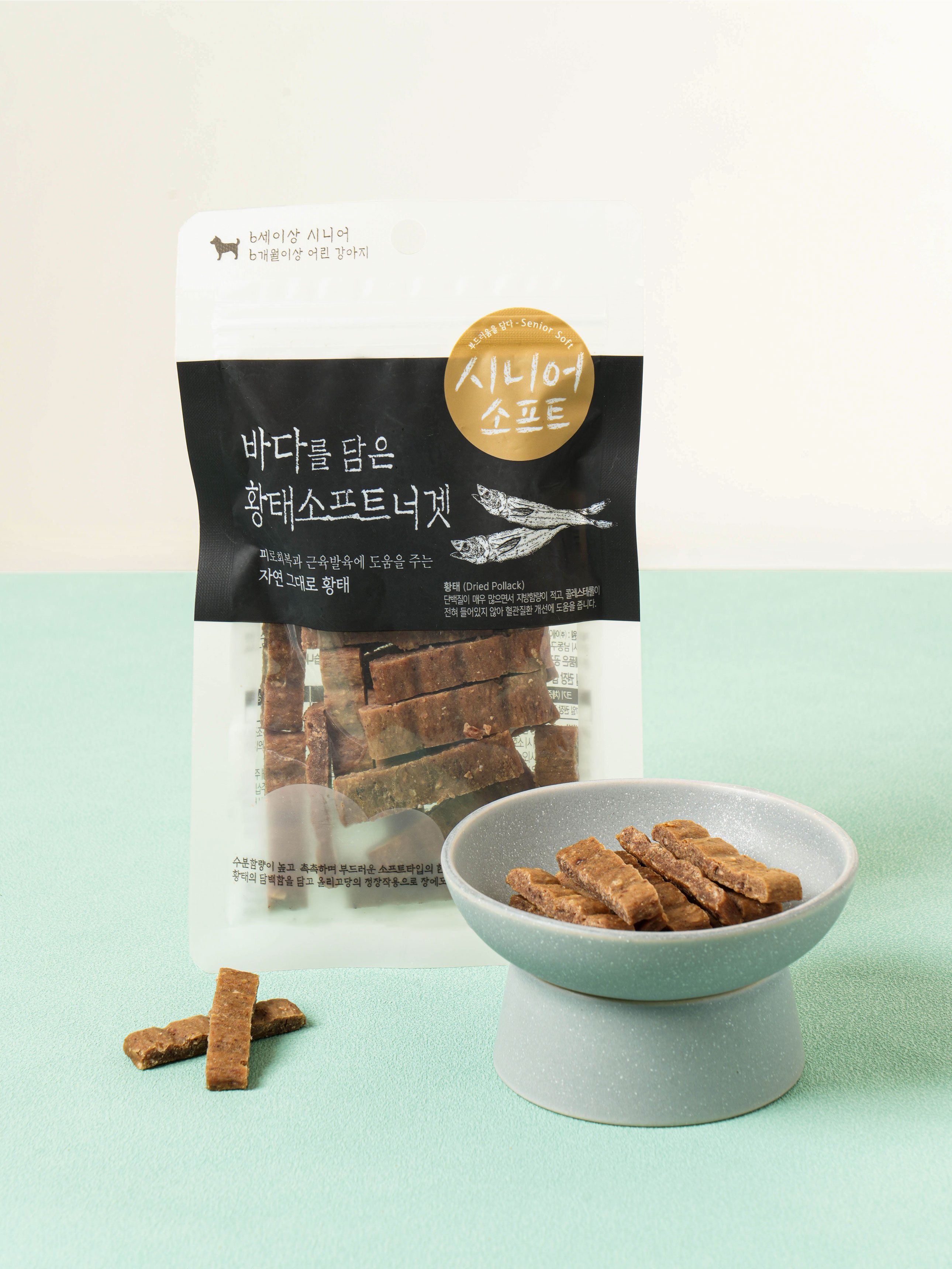 [펫] 시니어 소프트 황태 너겟 80 g