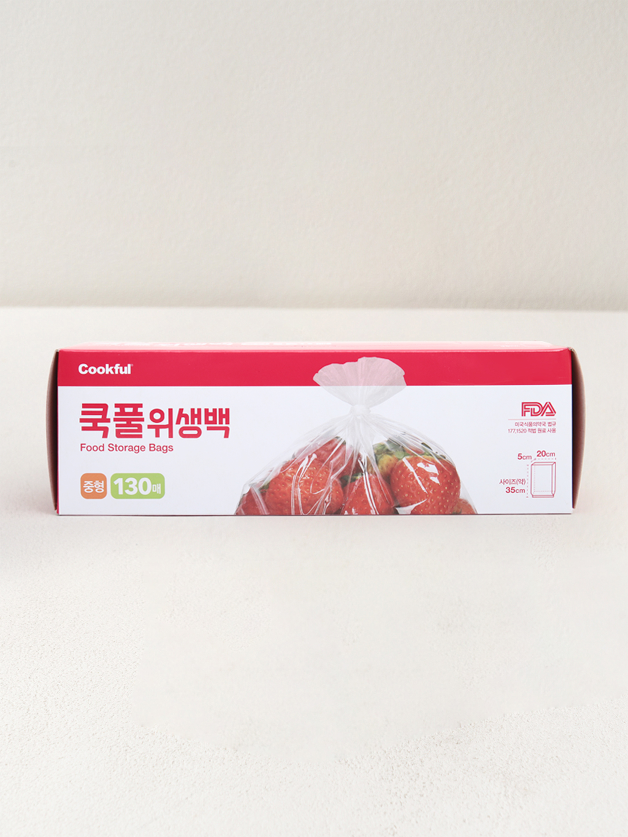 쿡풀 위생백 중 130매
