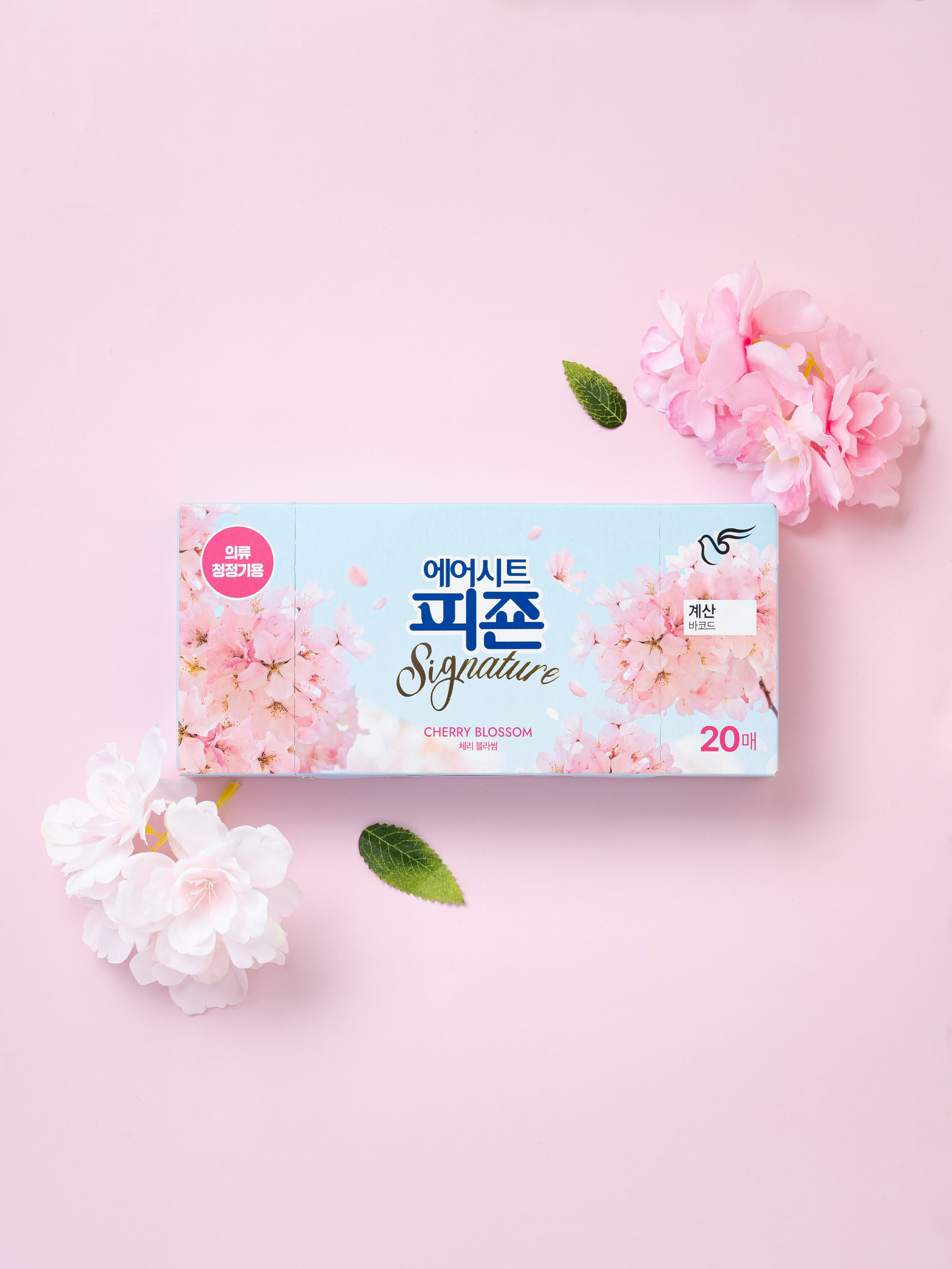 피죤 에어 시트 체리블라썸 향 20매입