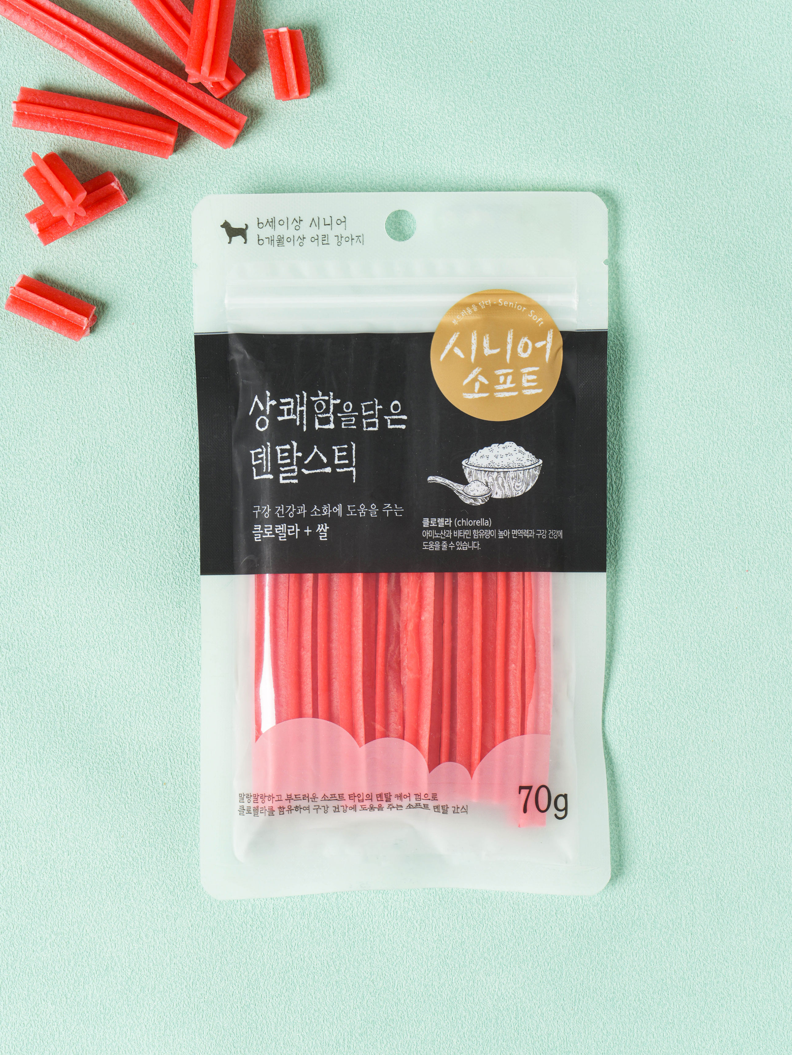 [펫] 시니어 소프트 덴탈 스틱 70 g