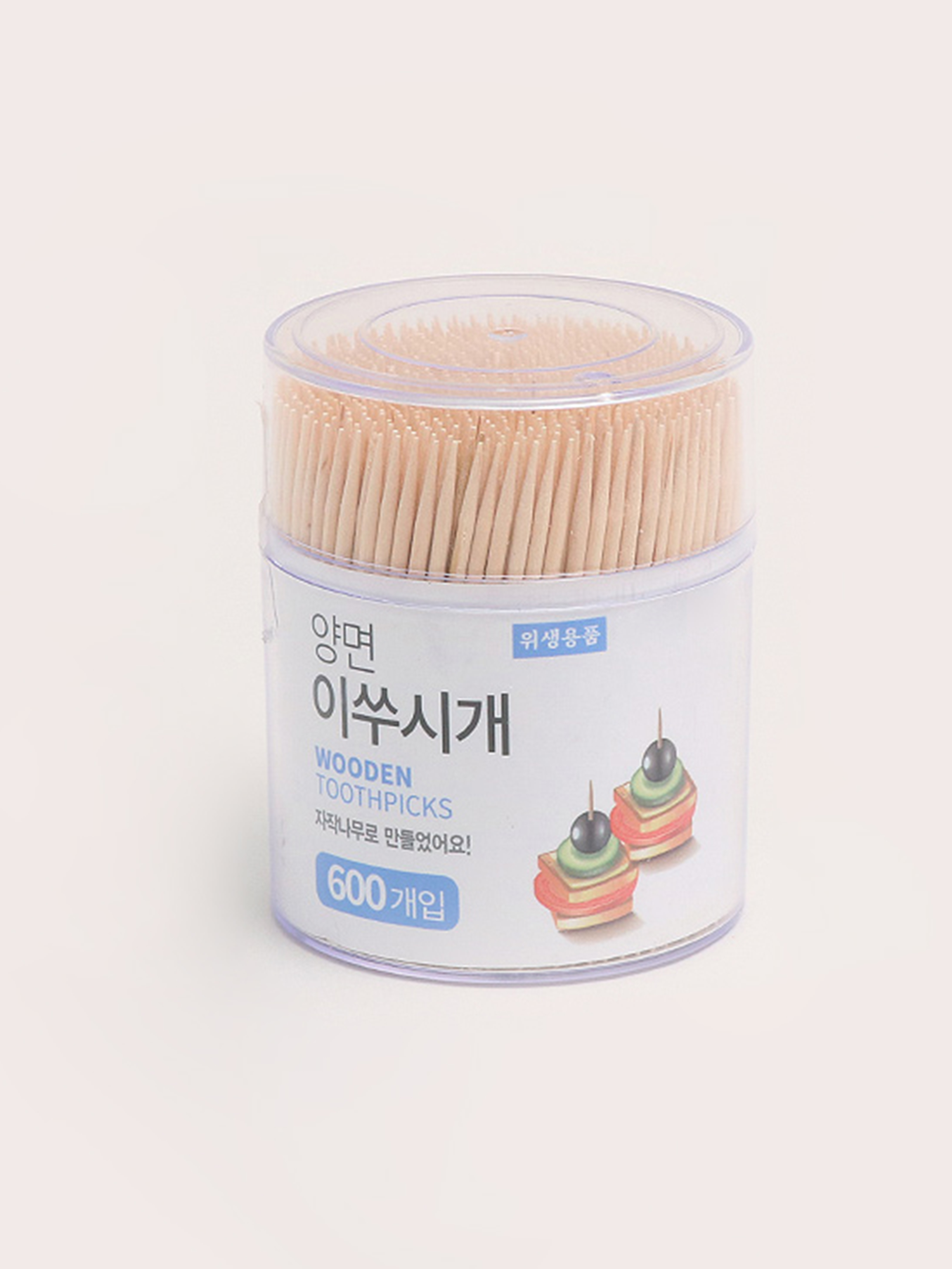 케이스 양면 이쑤시개 600개입