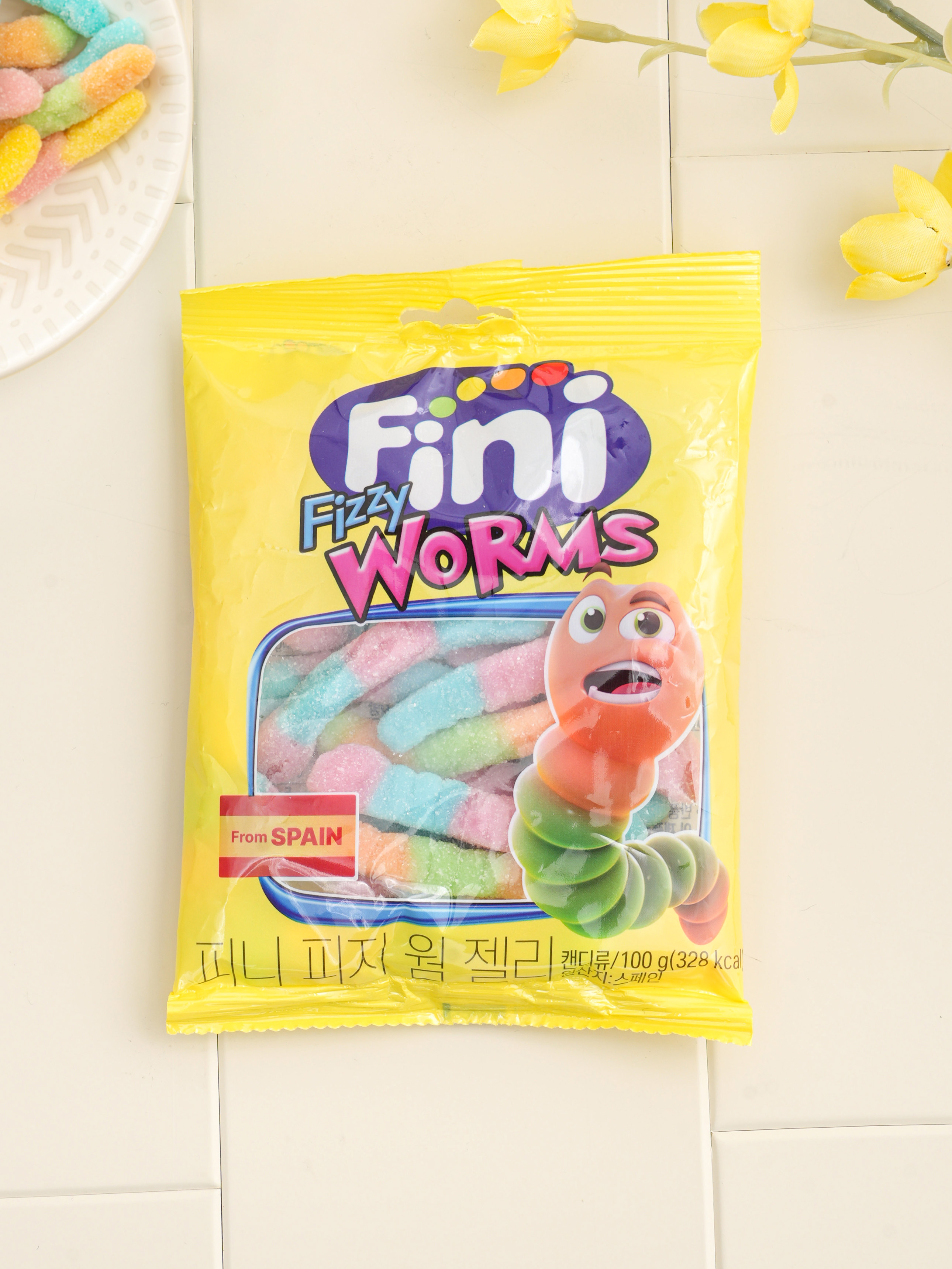 Мармелад Fini Fizzy Worms 100 г