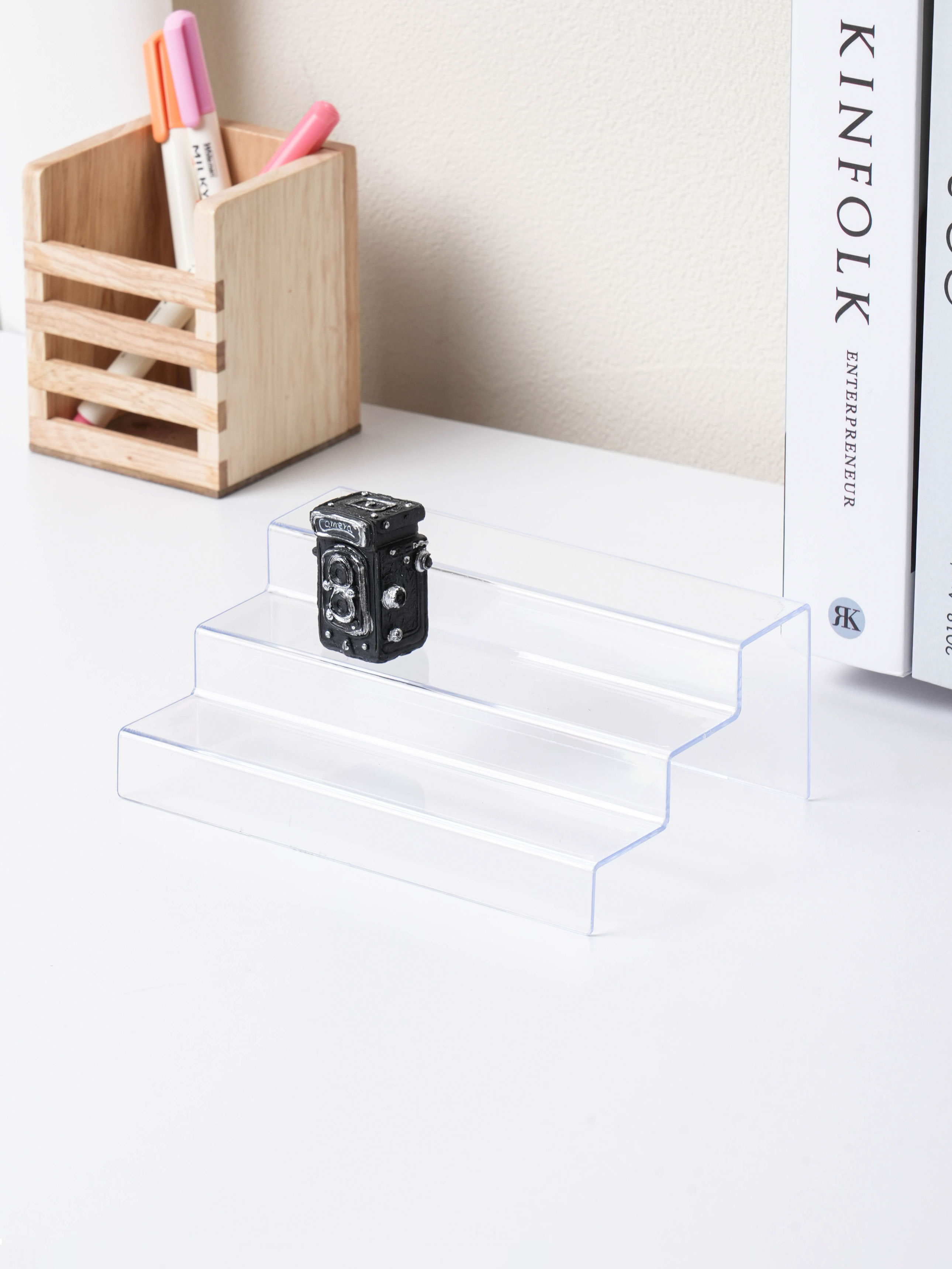 3단 피규어 스탠드 6 X 16 cm
