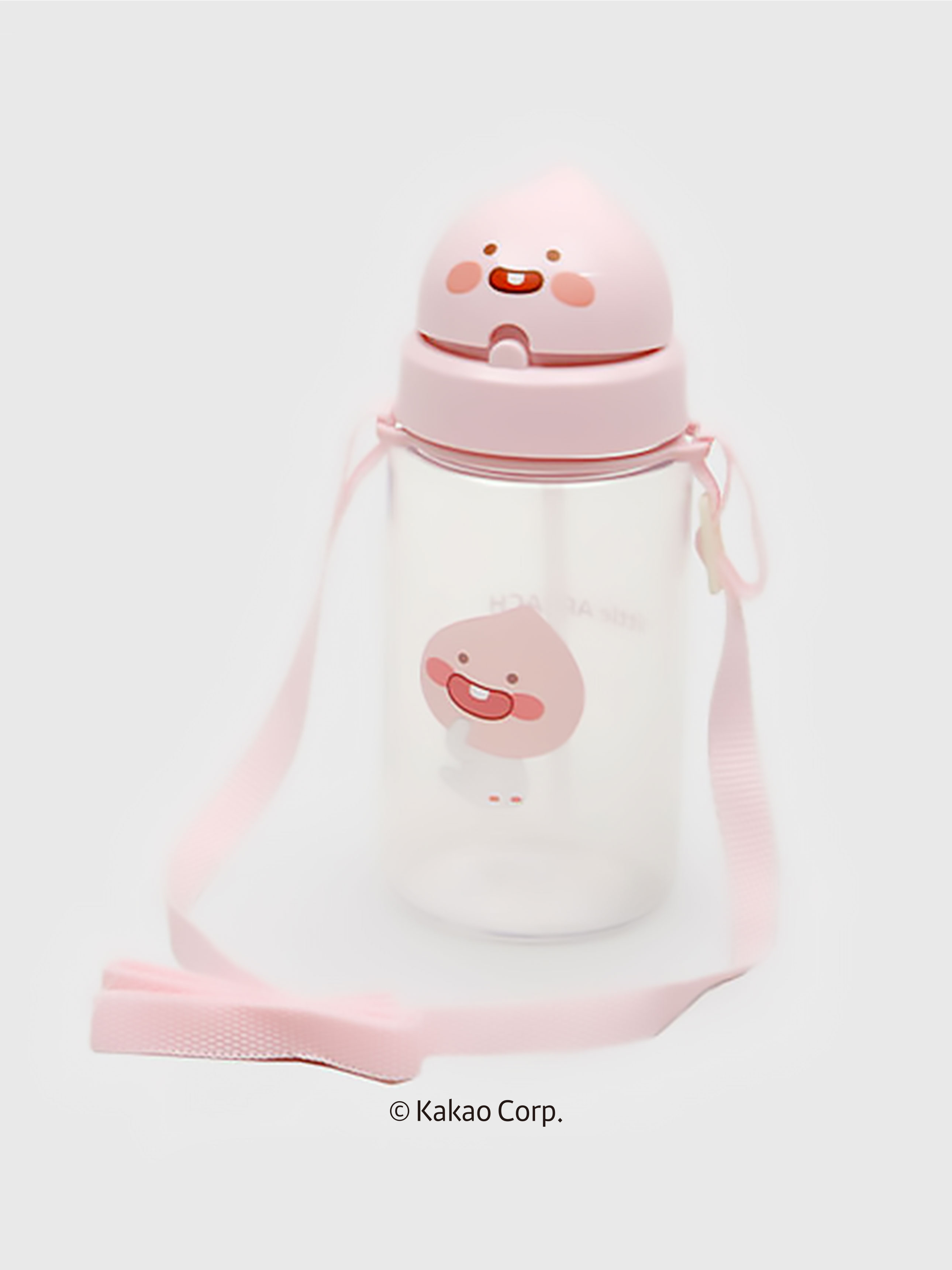 리틀 카카오프렌즈 빨대 물병 350ml 어피치